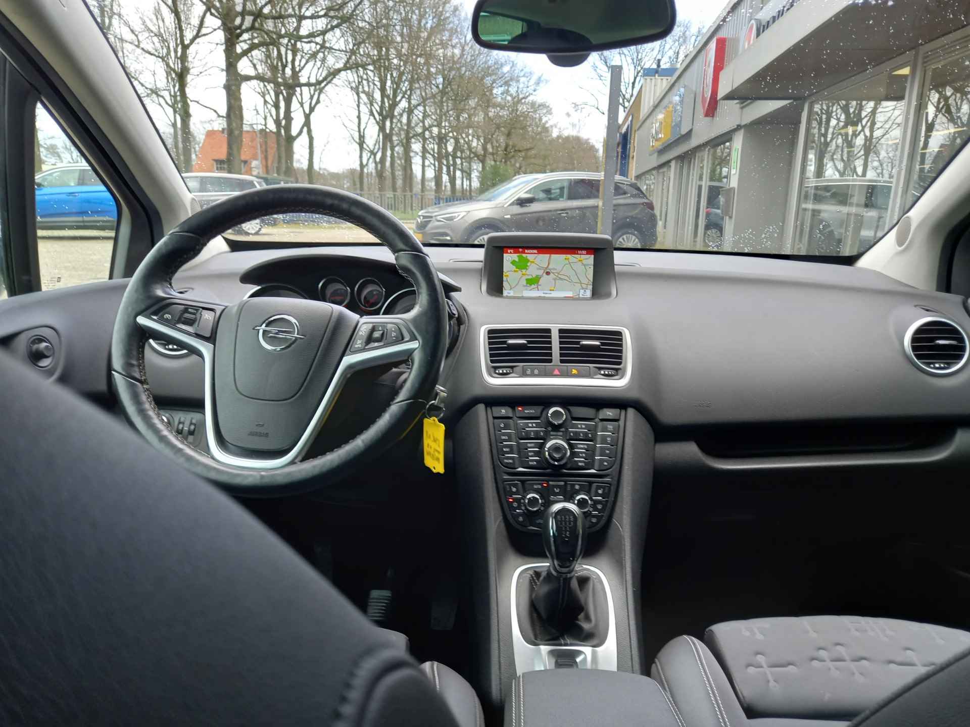 Opel Meriva 1.4 Turbo Cosmo A uitrijcamera, ECC, Stoelverwarming, Cruise Control, Parkeersensoren V-A PRIJS RIJKLAAR - 12/22