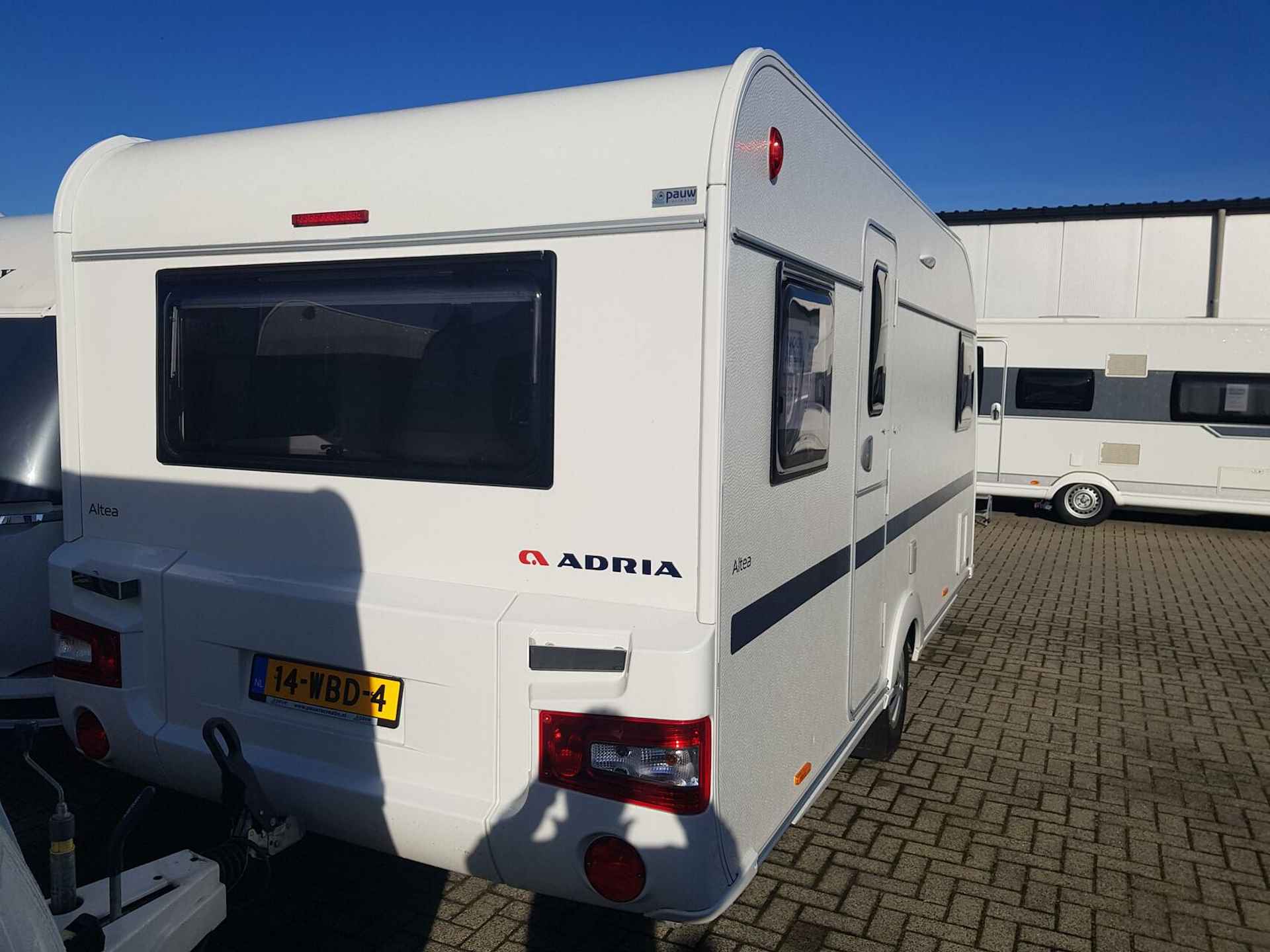 ADRIA ALTEA 472 PU VOORTENT + FRANSBED + RONDZIT + MOVER - 4/18