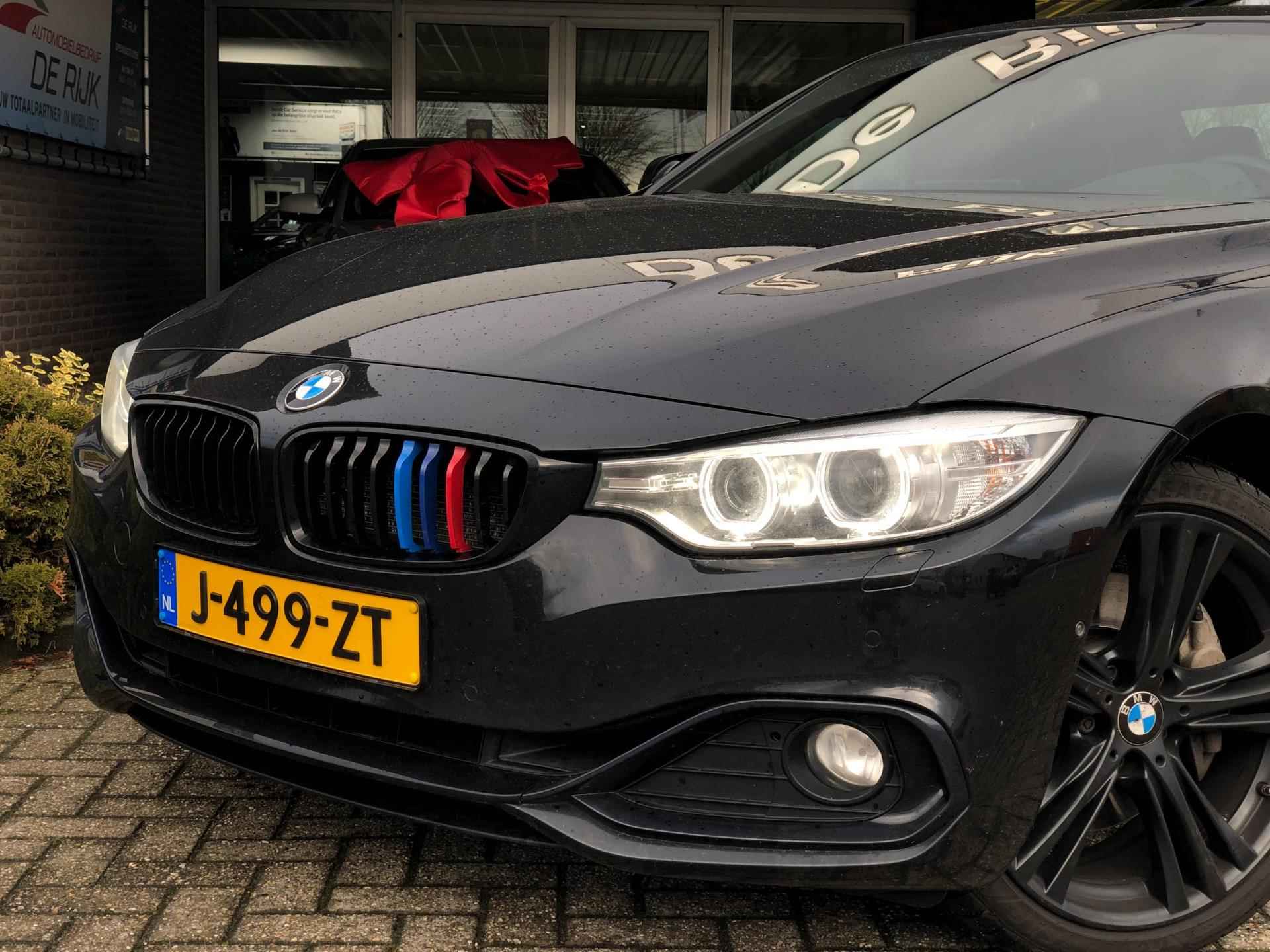 BMW 4-serie Cabrio 435i xDrive M Sport | Leder, 360 Camera, Navi, Stoelverw., Nekverw., Mem.seats | - 2/40