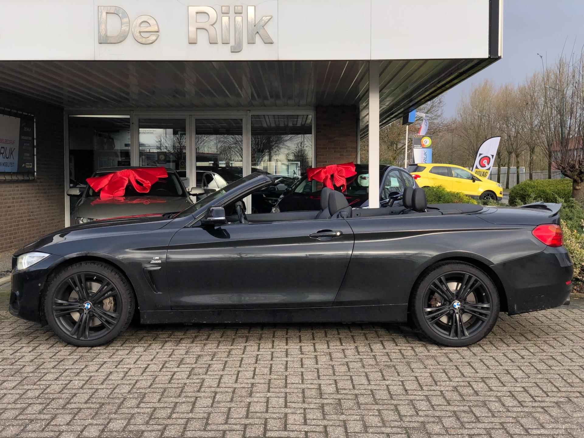 BMW 4-serie Cabrio 435i xDrive M Sport | Leder, 360 Camera, Navi, Stoelverw., Nekverw., Mem.seats | - 7/40