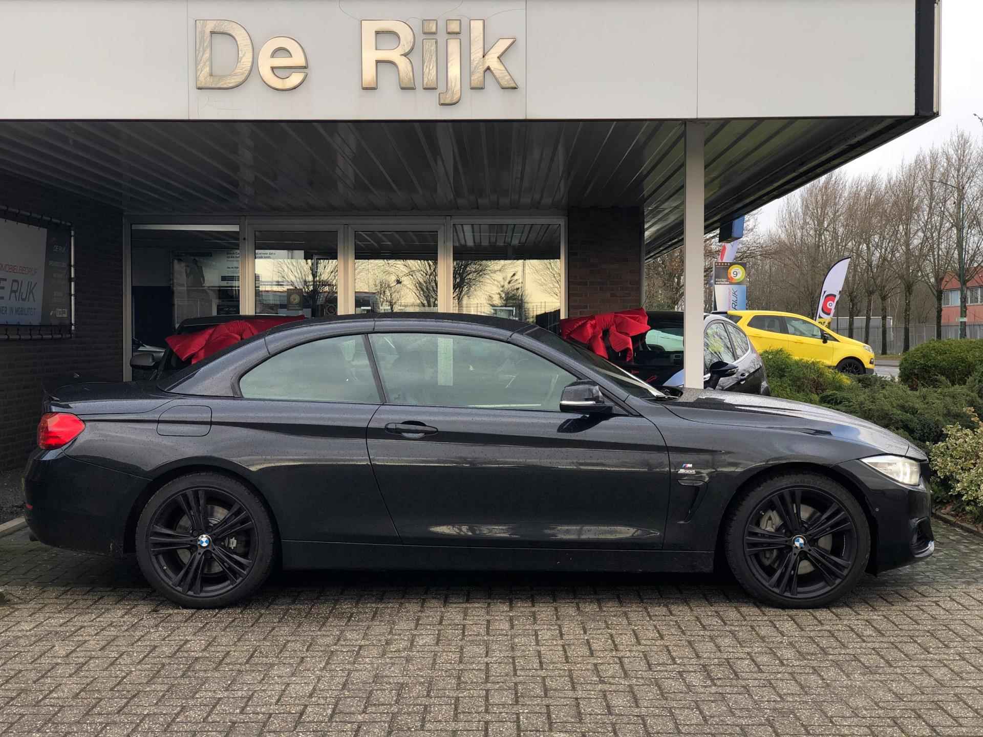 BMW 4-serie Cabrio 435i xDrive M Sport | Leder, 360 Camera, Navi, Stoelverw., Nekverw., Mem.seats | - 13/40