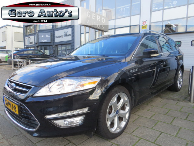 Ford Mondeo Wagon 1.6 EcoBoost Titanium vol leder zwart leer ,verwarmde stoelen ecc etc etc