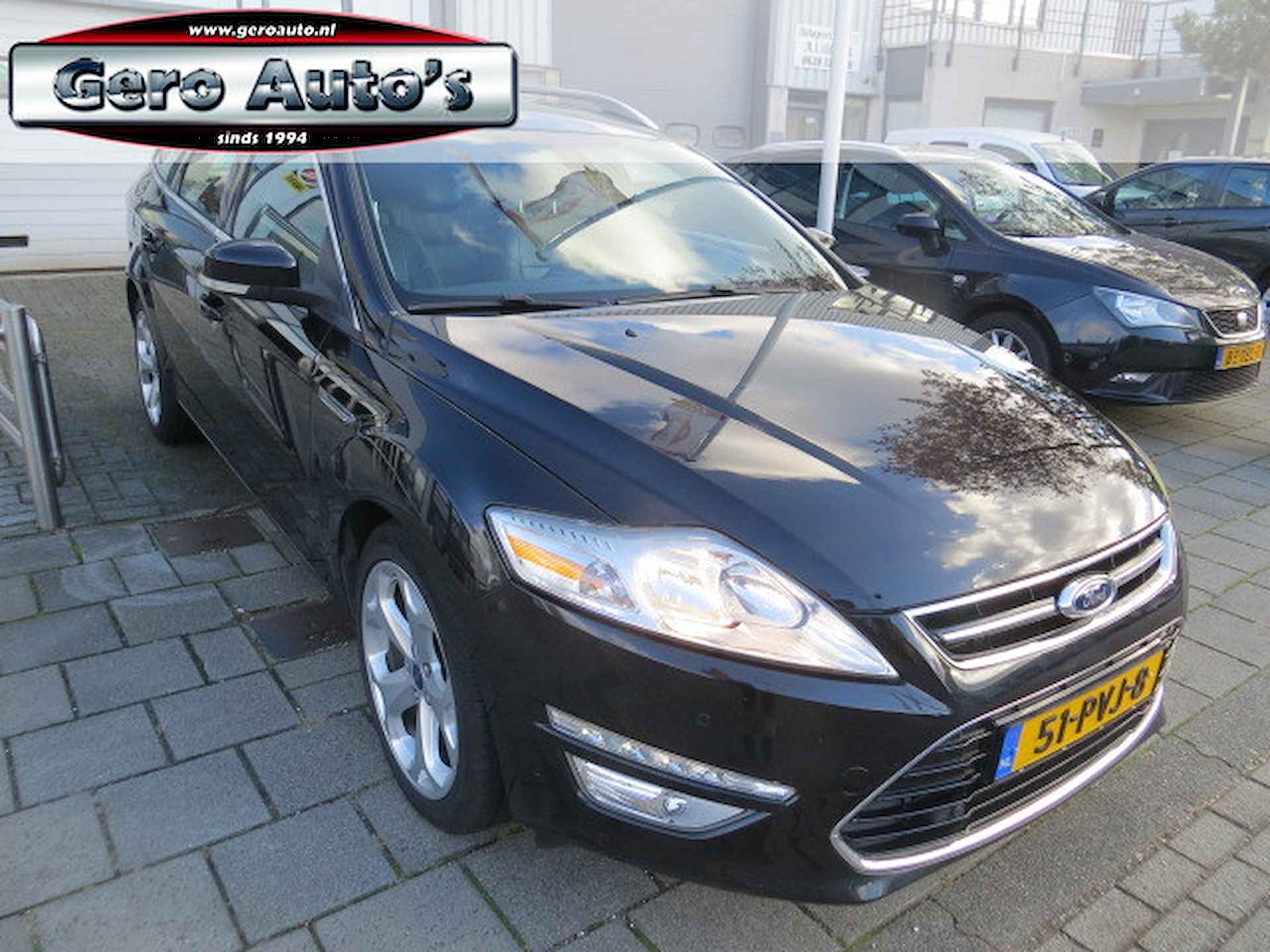 Ford Mondeo Wagon 1.6 EcoBoost Titanium vol leder zwart leer ,verwarmde stoelen ecc etc etc - 4/18