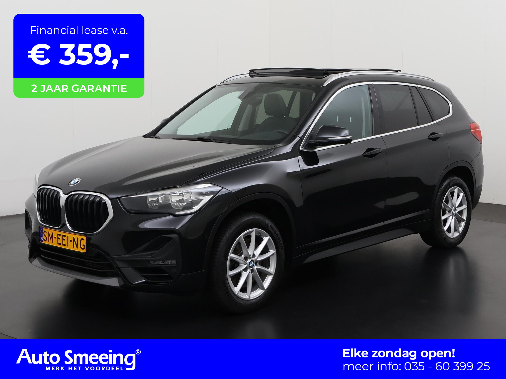 BMW X1 sDrive20i Executive | Trekhaak | Panoramadak | Leder | Elek achterklep | Zondag Open!