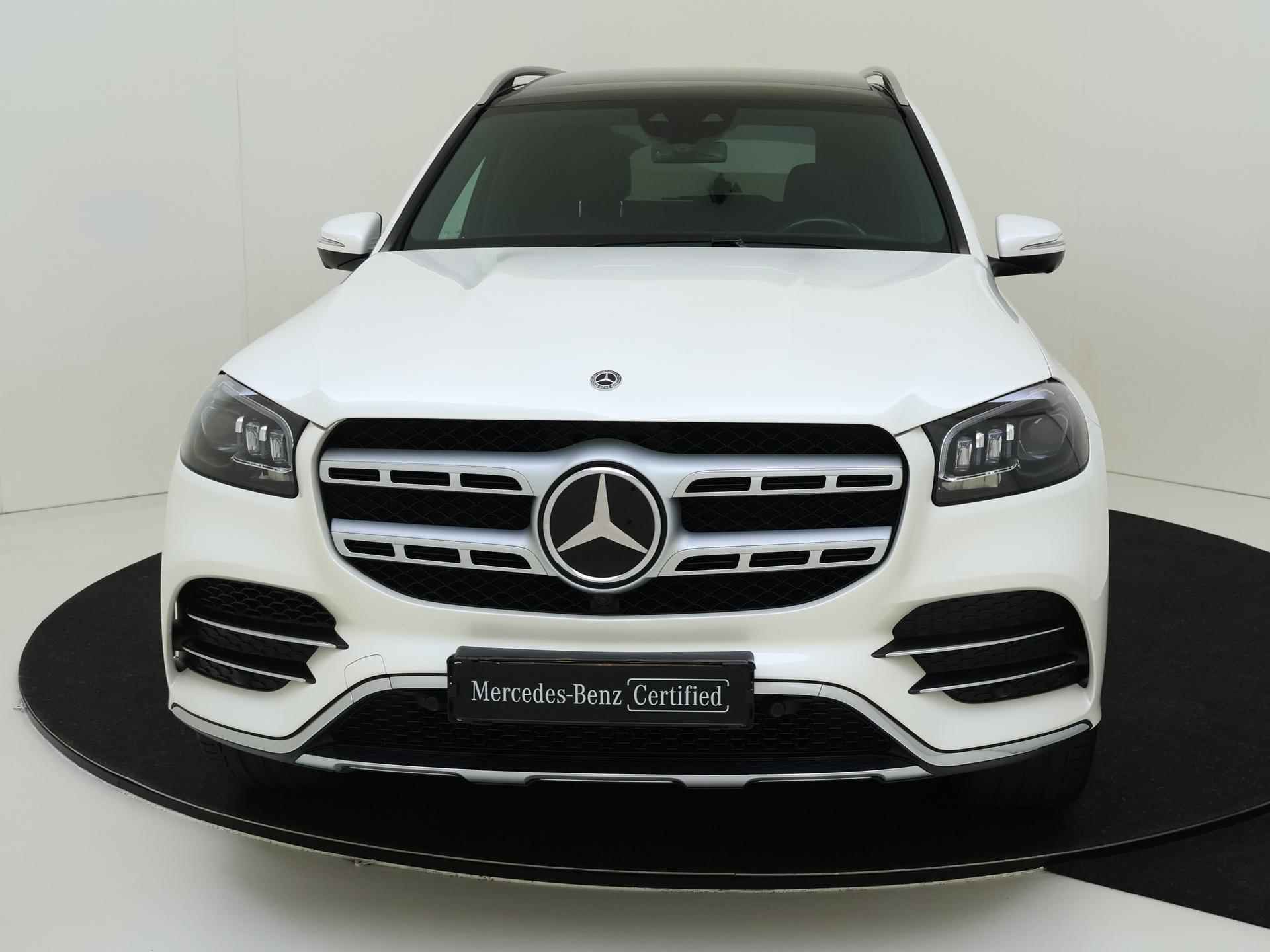 Mercedes-Benz GLS 400 d 4MATIC Premium Plus Grijs kenteken /Panoramadak / Trekhaak /Burmester/ HUD /Rijassistentiepakket /Memory stoelen - 9/39