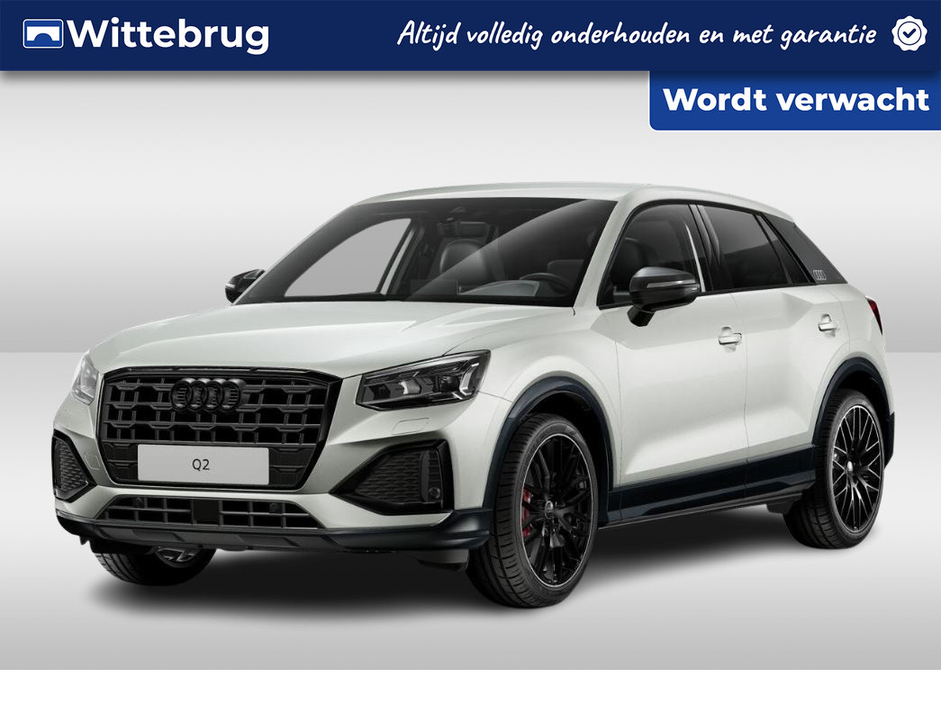 Audi Q2 35 TFSI 150pk s-tronic S Line | Trekhaak | Adaptive cruise control | Elektr achterklep | Stoelverwarming | Comfortsleutel |19" LM velgen