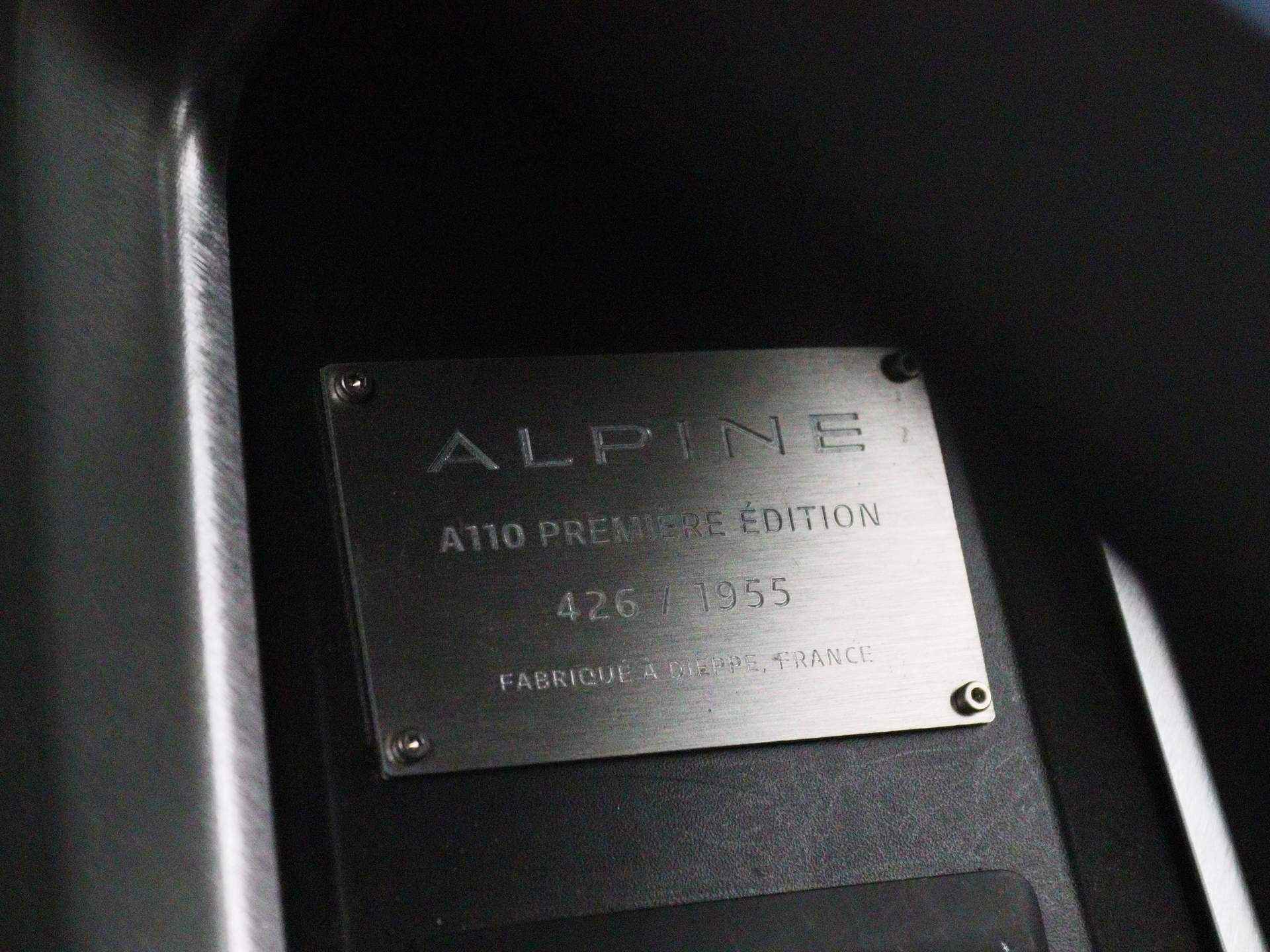 ALPINE A110 Premiere Edition 252pk Turbo ALL-IN PRIJS! 0426 / 1955 | Focal-audio | Actief Sportuitlaatsysteem - 17/32