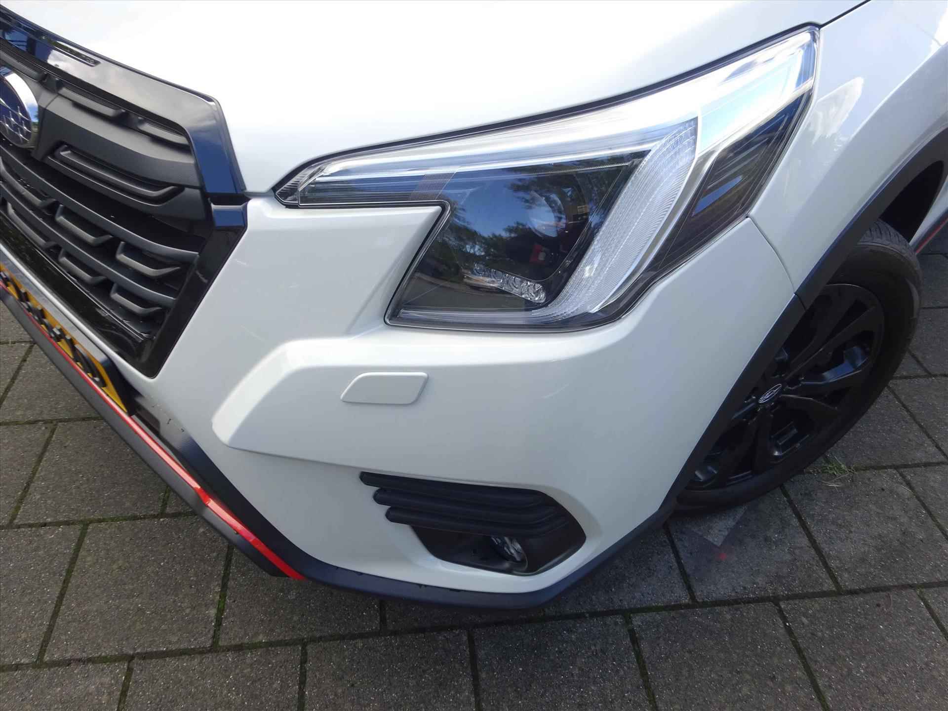 Subaru Forester 2.0i e-BOXER 150pk CVT PREMIUM SPORT | Crystal White Metallic | Trekhaak | 5 jaar Fabrieksgarantie - 10/49