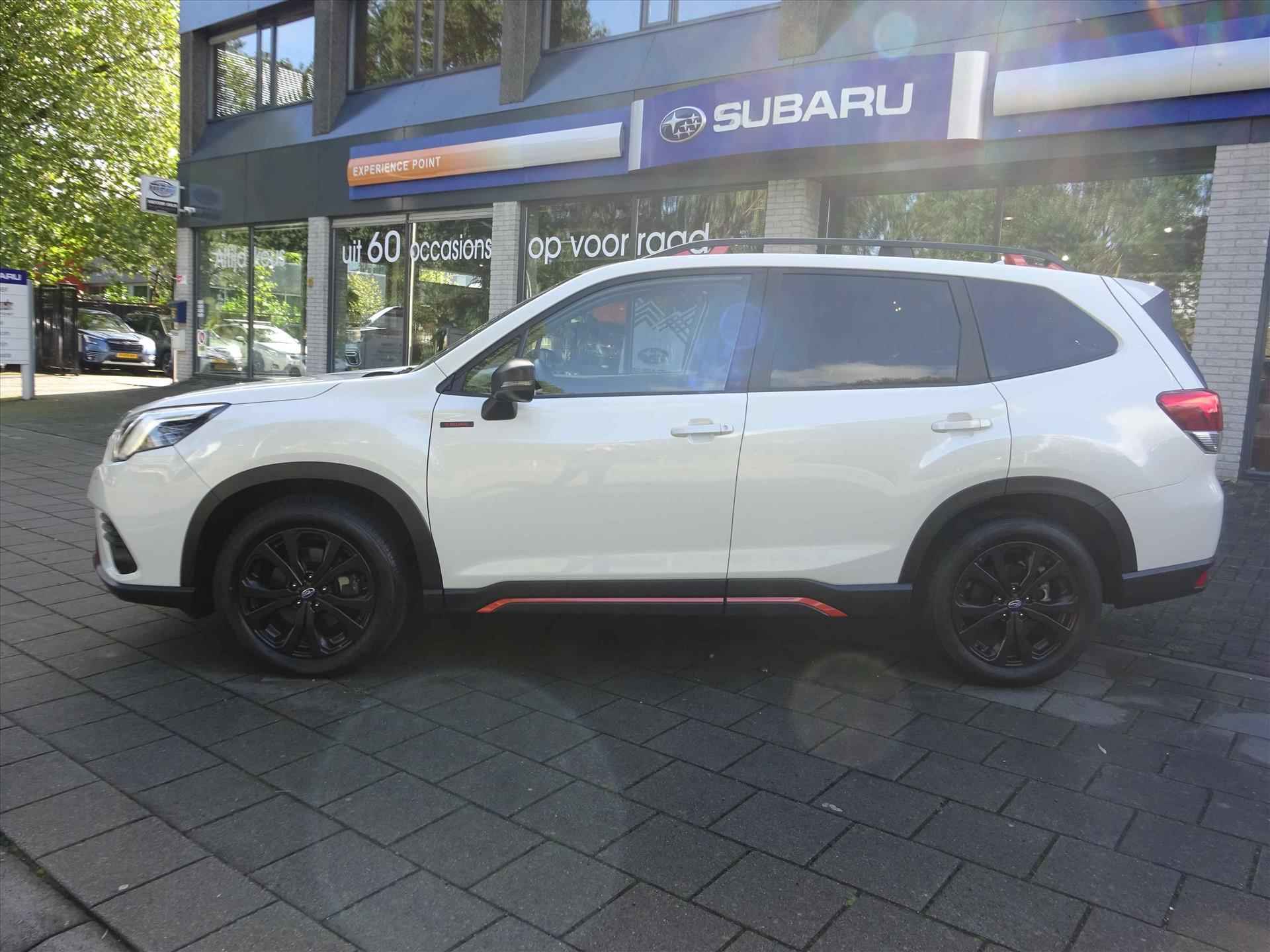 Subaru Forester 2.0i e-BOXER 150pk CVT PREMIUM SPORT | Crystal White Metallic | Trekhaak | 5 jaar Fabrieksgarantie - 46/49