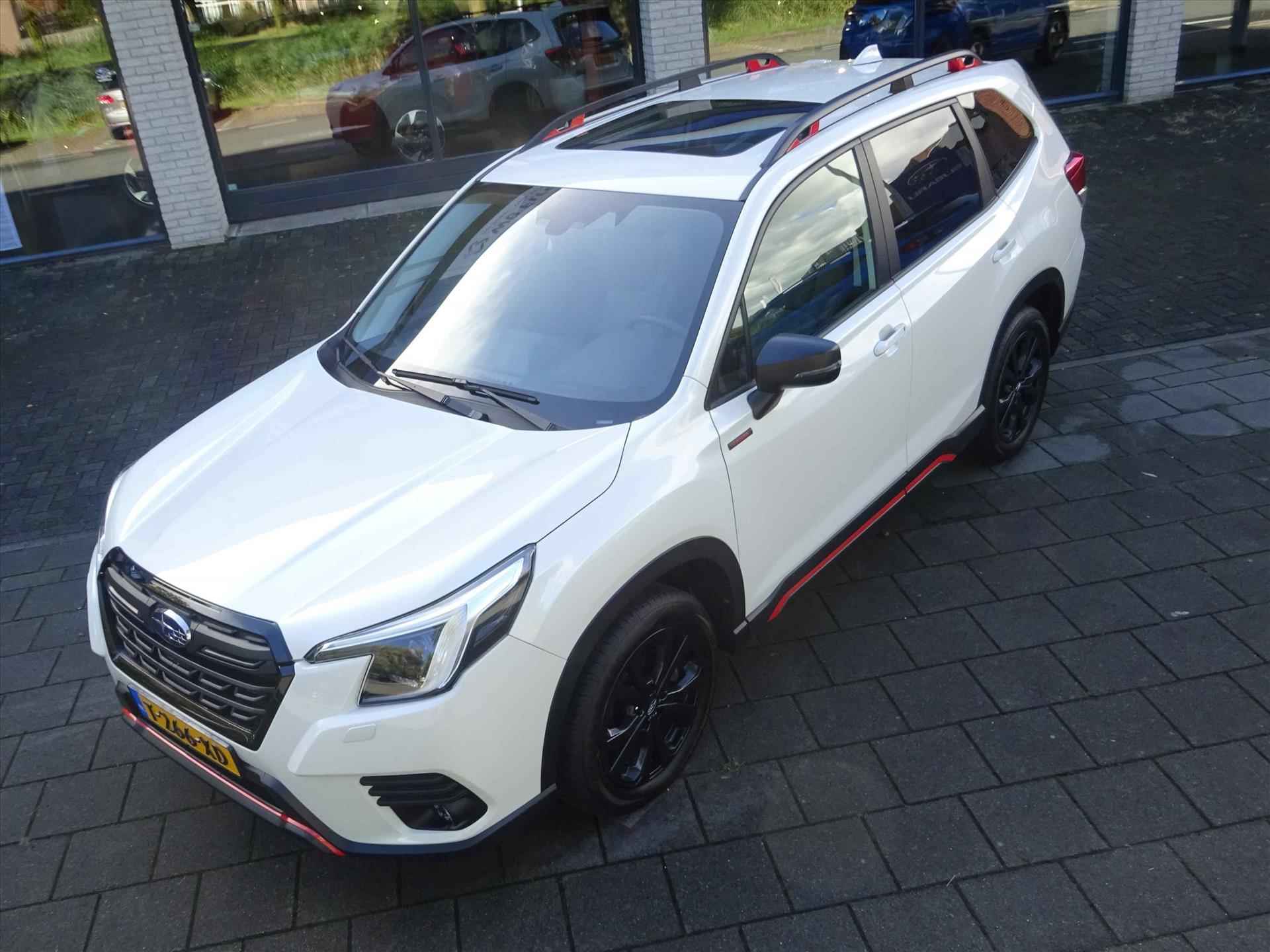 Subaru Forester 2.0i e-BOXER 150pk CVT PREMIUM SPORT | Crystal White Metallic | Trekhaak | 5 jaar Fabrieksgarantie - 47/49