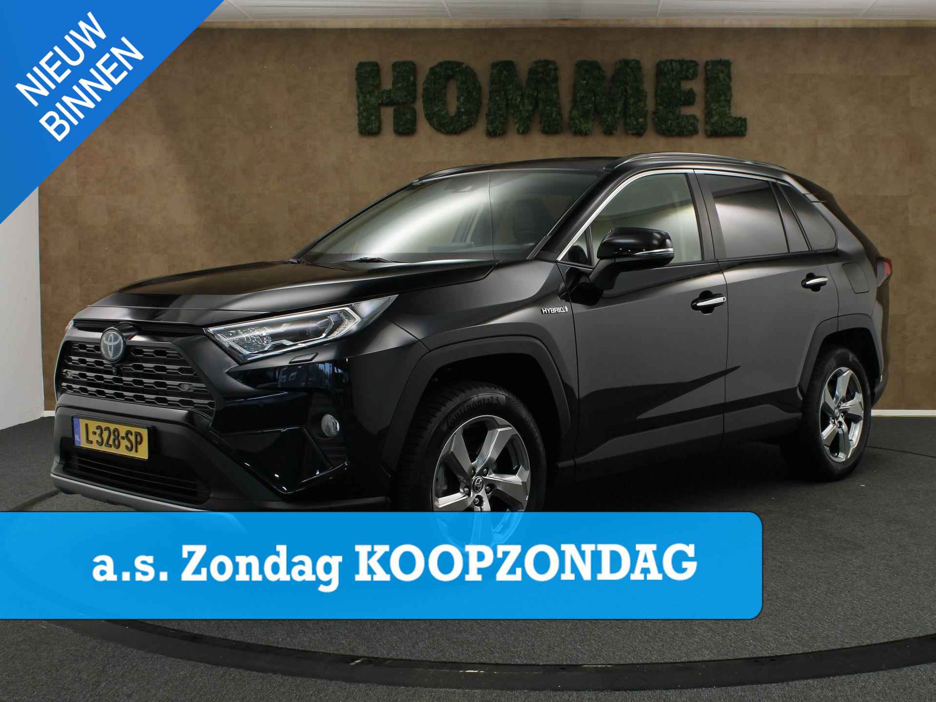 Toyota RAV4 2.5 Hybrid AWD Executive -  VASTE TREKHAAK - TREKGEWICHT 1650 KG - 4 WIELAANDRIJVING - 18 INCH LICHT METALEN VELGEN - ALL SEASON BANDEN - ELEKTRISCHE ACHTERKLEP - LEDEREN BEKLEDING - 360 GRADEN CAMERA - VOORSTOELEN EN ACHTERBANK VERWARMD - PANORAMADAK - PARKEERSENSOREN VOOR EN ACHTER