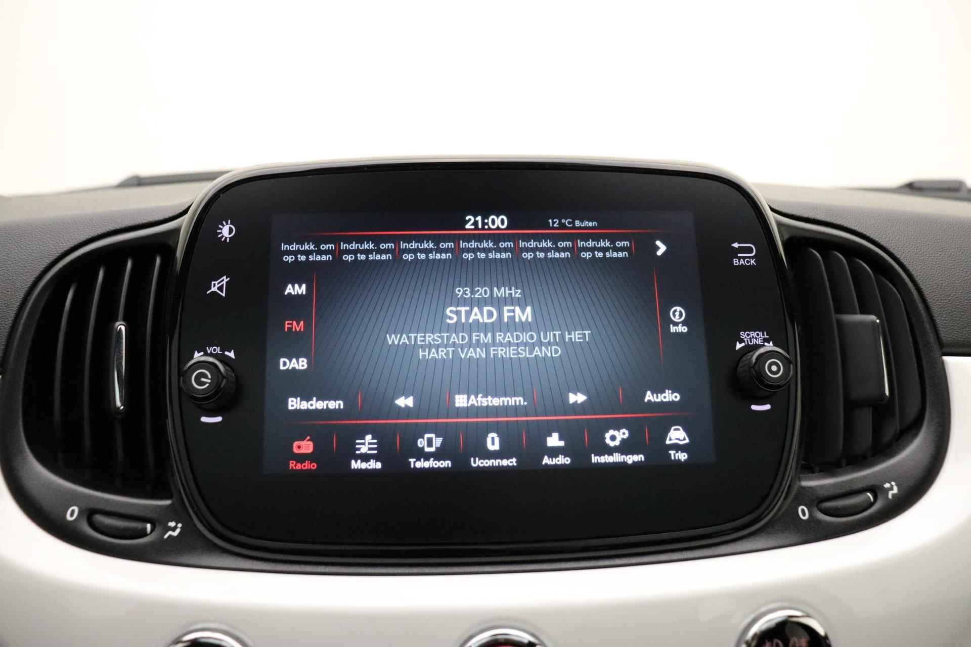 Fiat 500 1.0 Hybrid Dolcevita Finale | Snel leverbaar! | Apple Carplay/Android Auto | Panoramadak | Airco | Lichtmetalen velgen | Parkeersensoren achter | Cruise control - 23/36