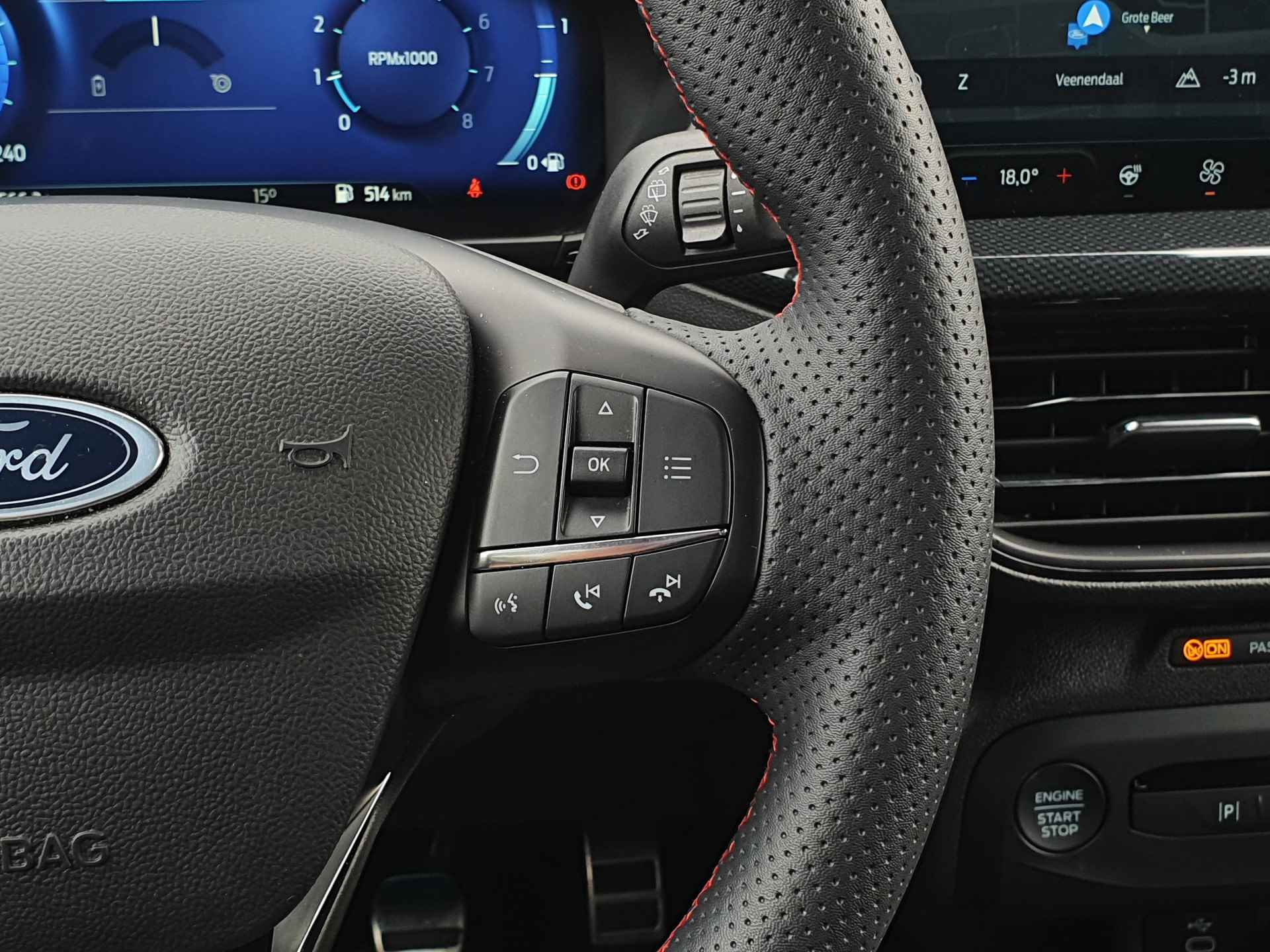 Ford Focus 1.0 Hybrid ST Line X | Cruise Control | Apple Carplay | 18 inch! | Stoelverwarming/Stuurverwarming | - 16/36