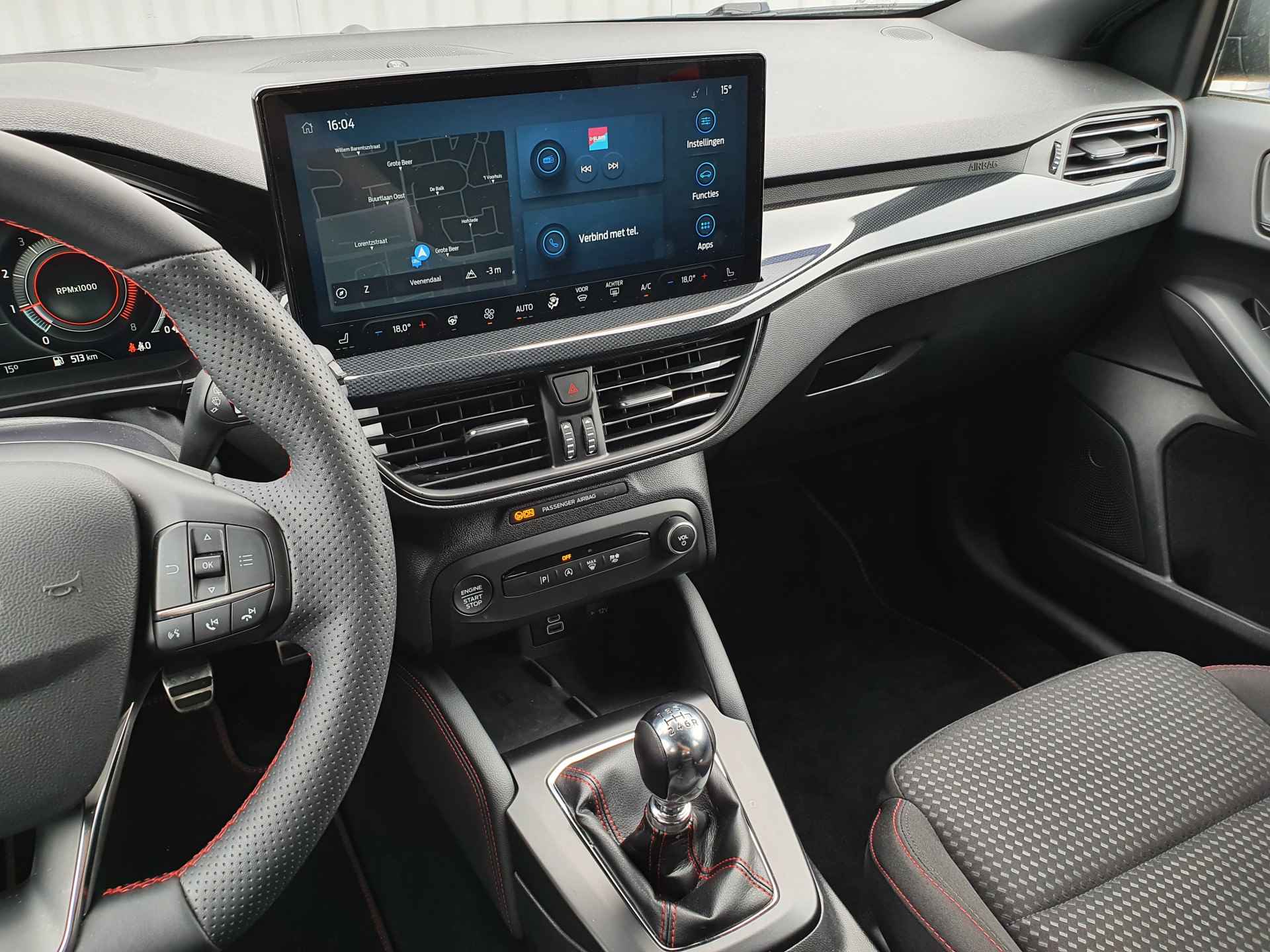 Ford Focus 1.0 Hybrid ST Line X | Cruise Control | Apple Carplay | 18 inch! | Stoelverwarming/Stuurverwarming | - 20/36