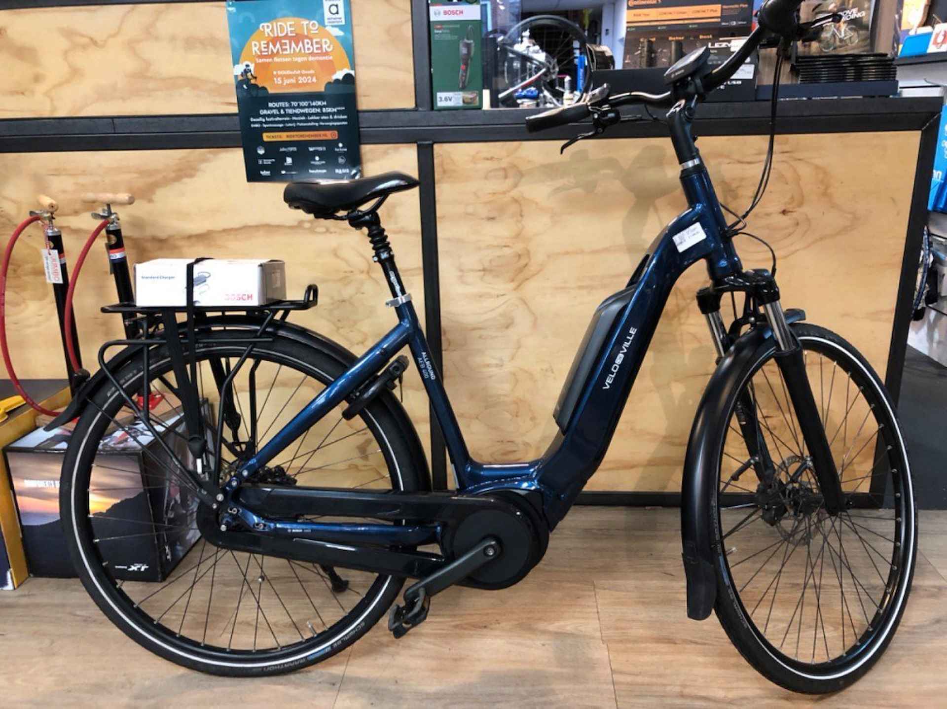 Velo de Ville AEB400 N8 Lage instap Nachtblauw 50cm 2023 - 1/1