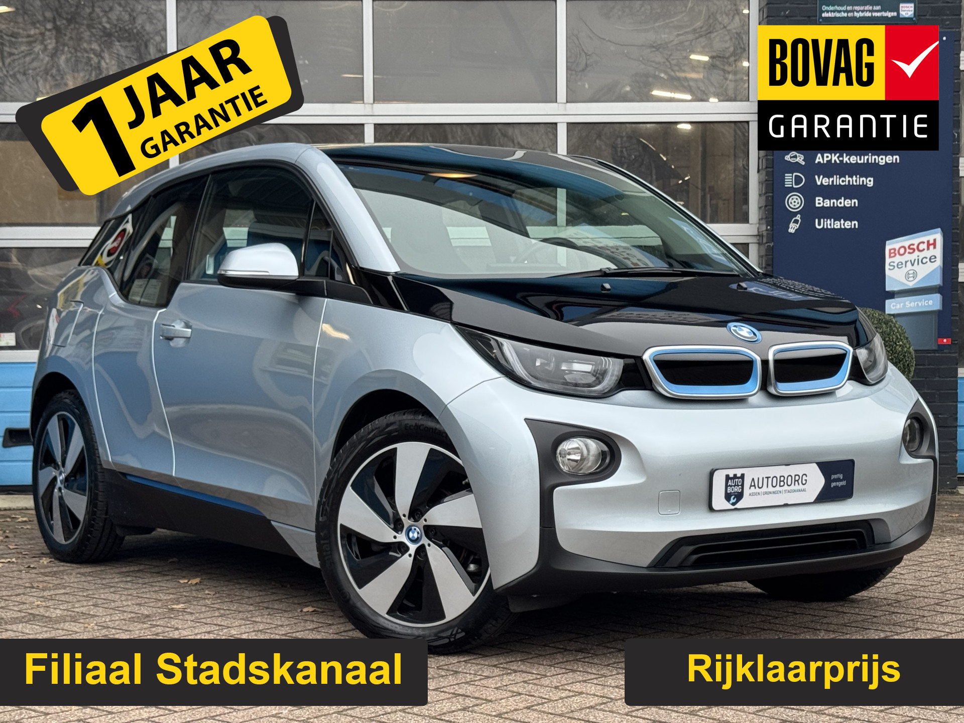 BMW i3 Basis iPerformance 22 kWh | Panoramadak | Apple Carplay | Rijklaar + 12 Maand BOVAG Garantie