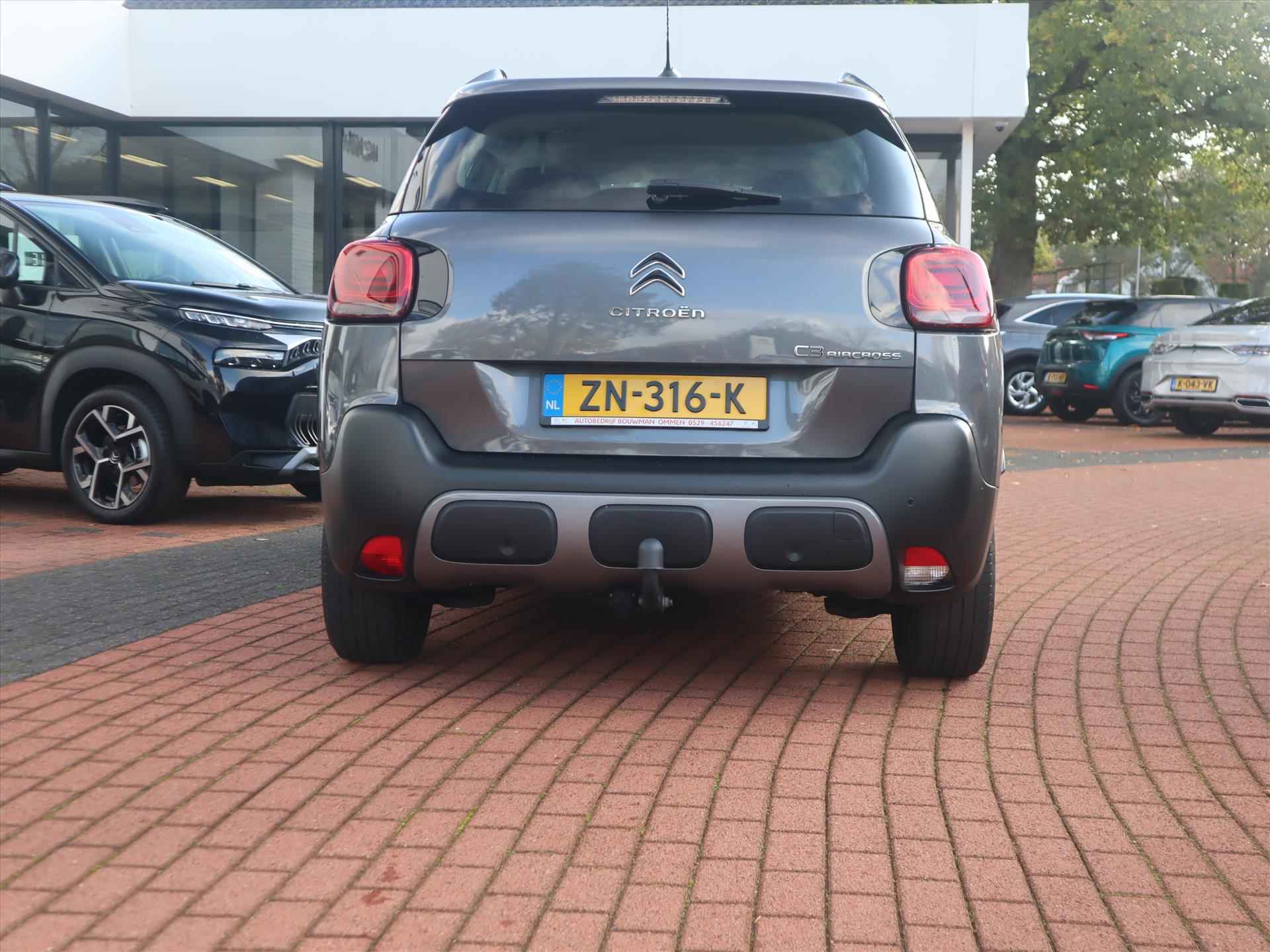 Citroen C3 Aircross PureTech 82PK Feel, Rijklaarprijs | Navigatie | DAB+ | Trekhaak | Parkeersensoren - 42/53