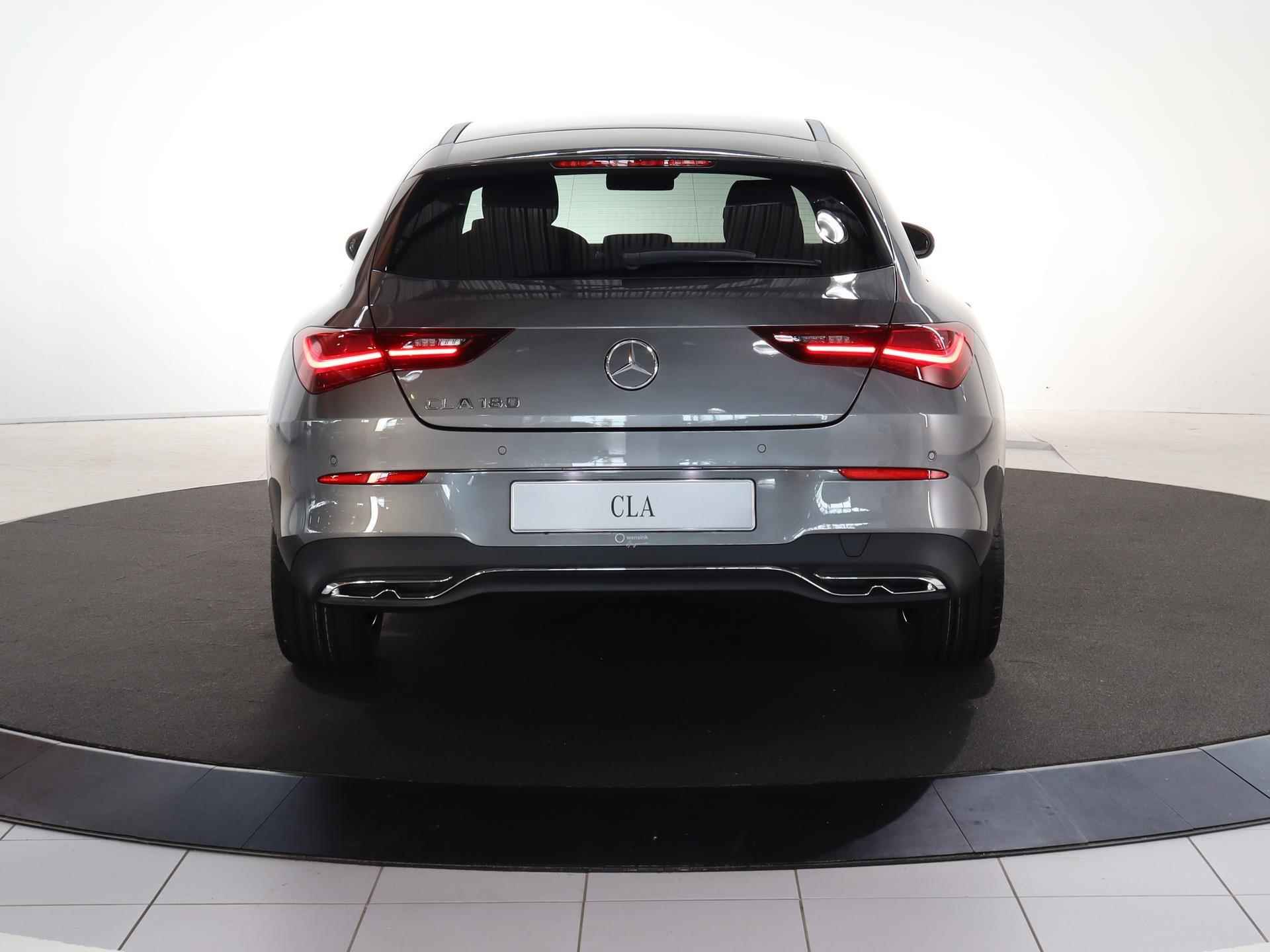 Mercedes-Benz CLA-klasse Shooting Brake 180 Star Edition Luxury Line | Widescreen | Camera | Stoelverwarming | Sfeerverlichting | Ele. kofferdeksel | Multibeam-Led | Comfortstoelen | Draadloze tel.lader | Keyless start | 18" Lichtmetaal | - 5/33
