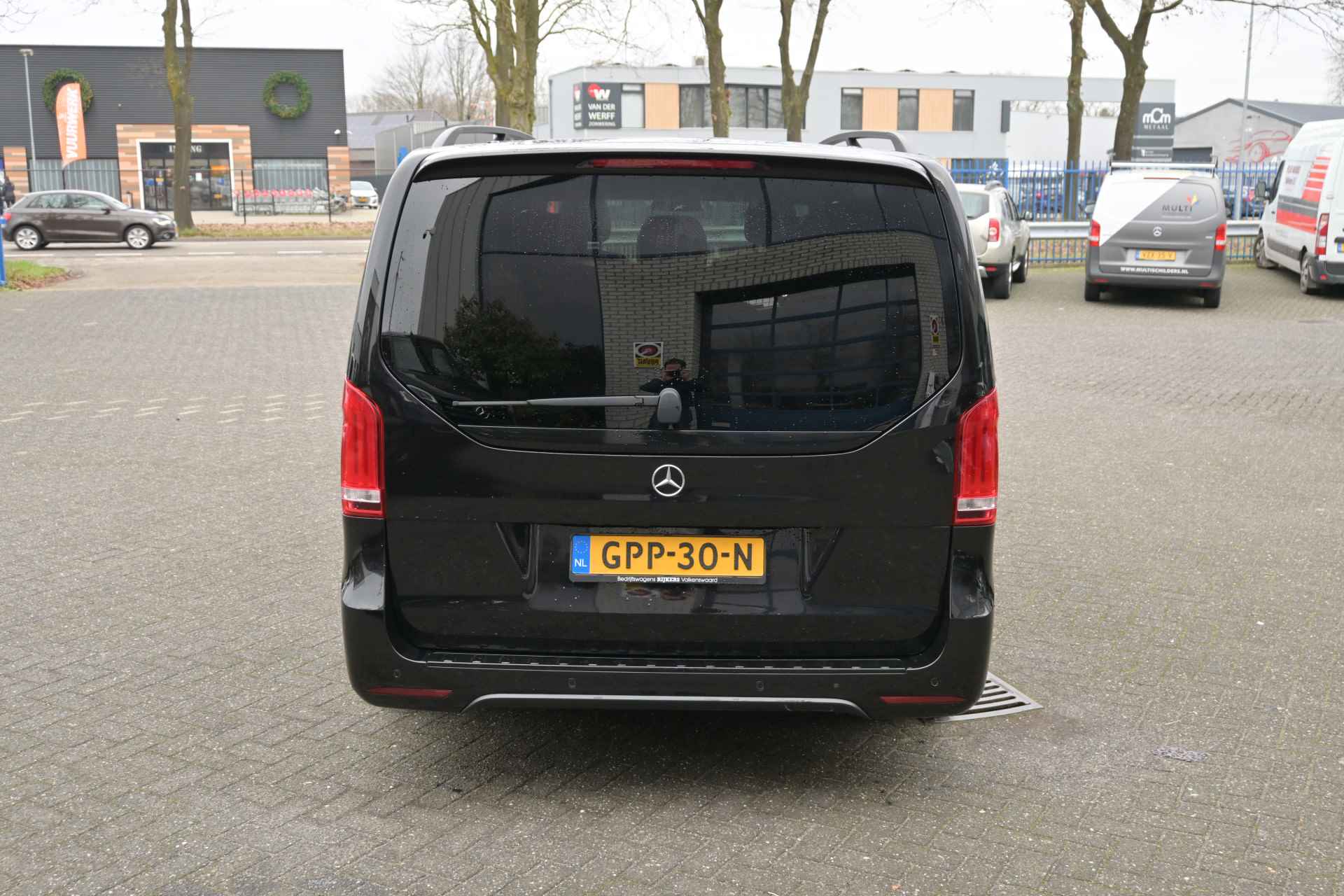 Mercedes-Benz EQV 300 L3 Avantgarde 90 kWh Incl BTW, Airmatic/Luchtvering, 8 persoons, Zwarte hemel - 14/24