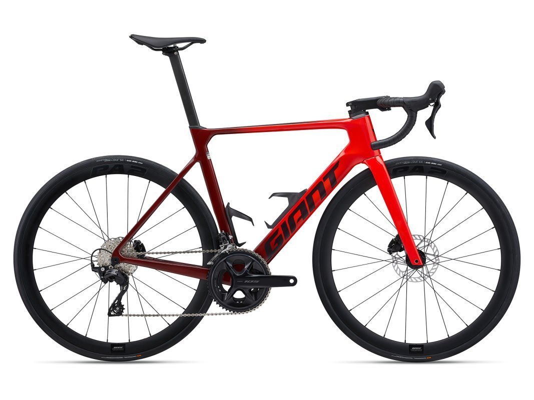 GIANT Propel Advanced 2 Heren PURE RED M 2024