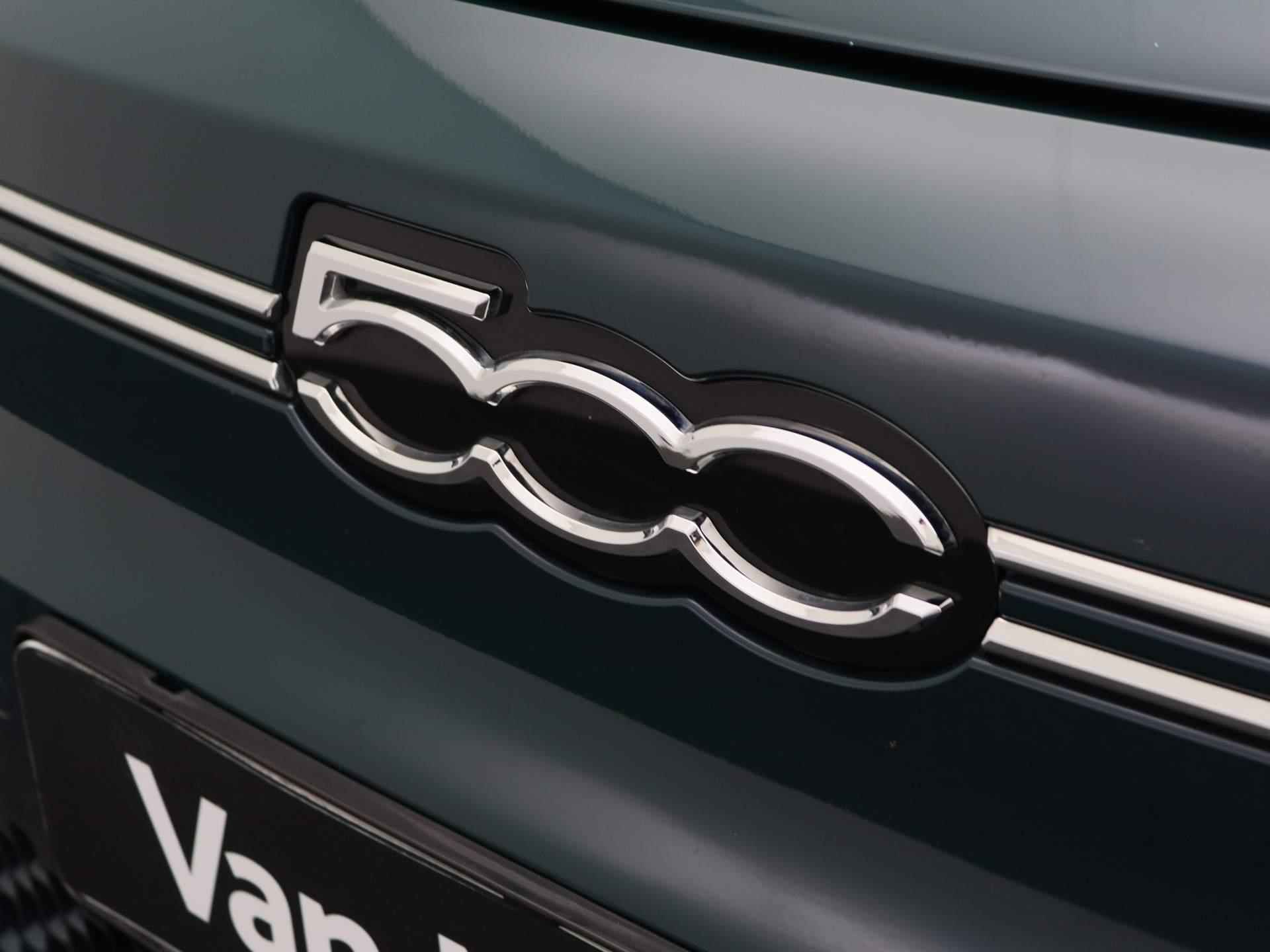 Fiat 500 C Icon 42 kWh | Navigatie | Cabrio | Parkeersensoren | LED verlichting | - 39/41