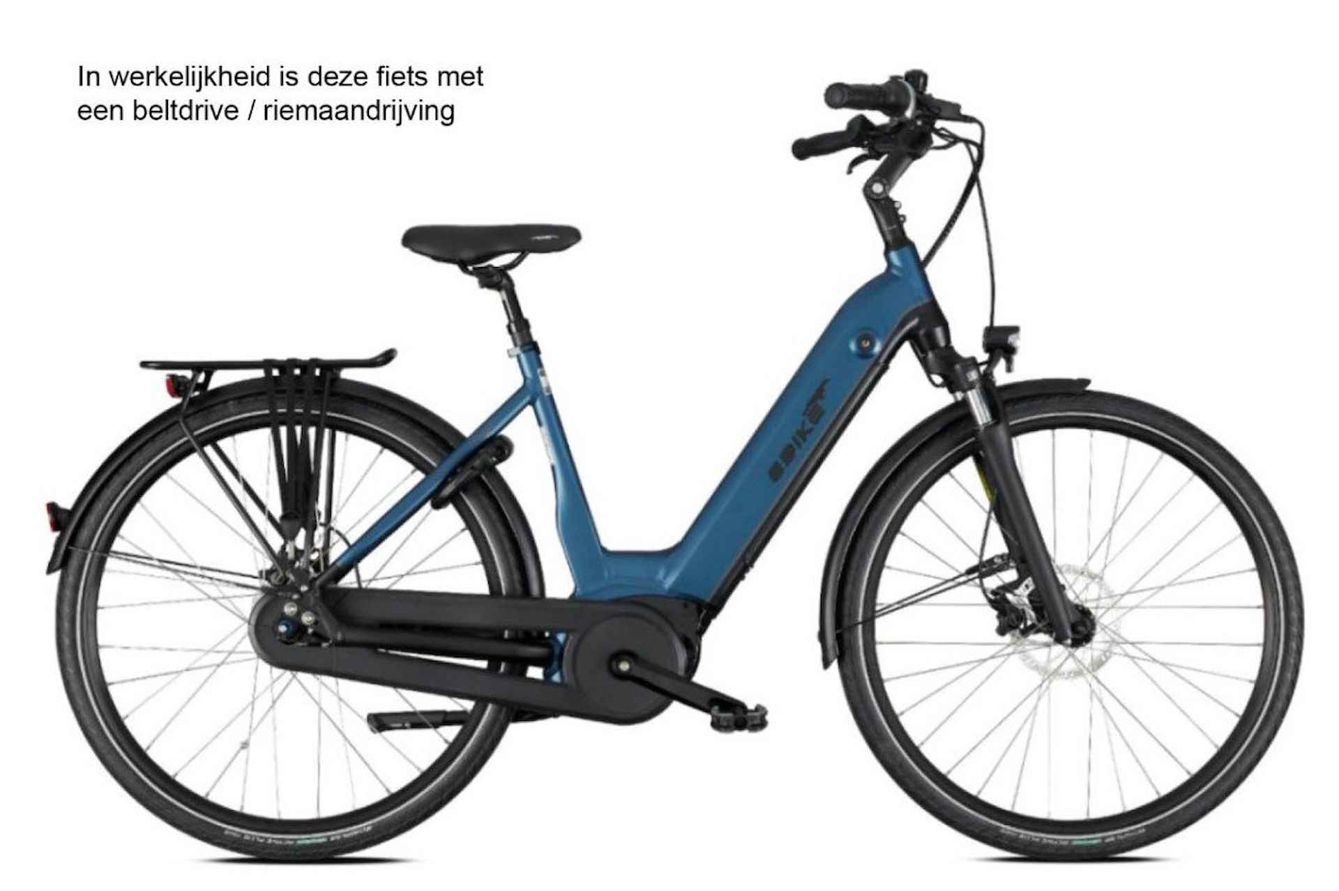 Advanced Ebike Das Original Comfort Pro Belt 400Wh Lage instap Blue - Black Matt 45cm 2024 - 1/1