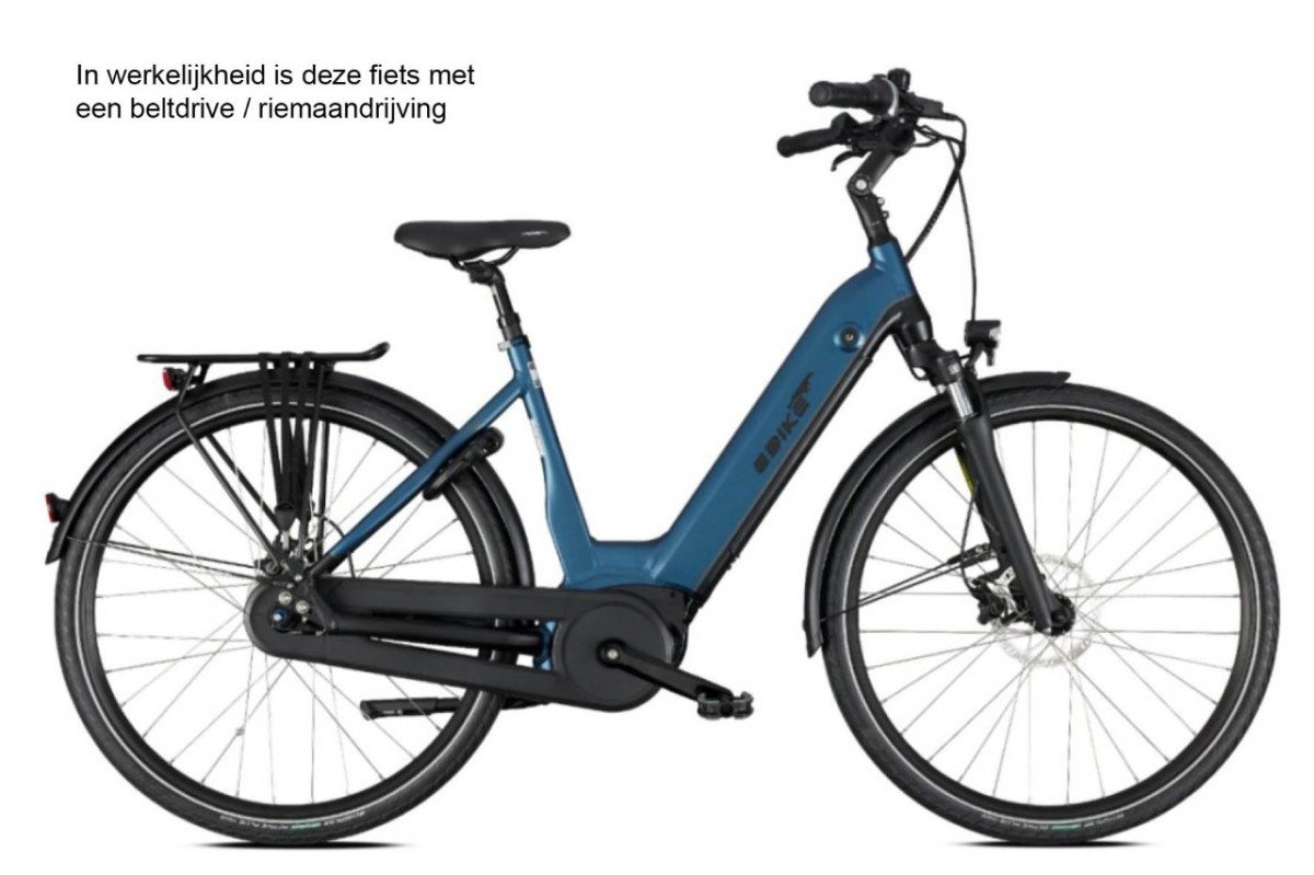 Advanced Ebike Das Original Comfort Pro Belt 400Wh Lage instap Blue - Black Matt 45cm 2024