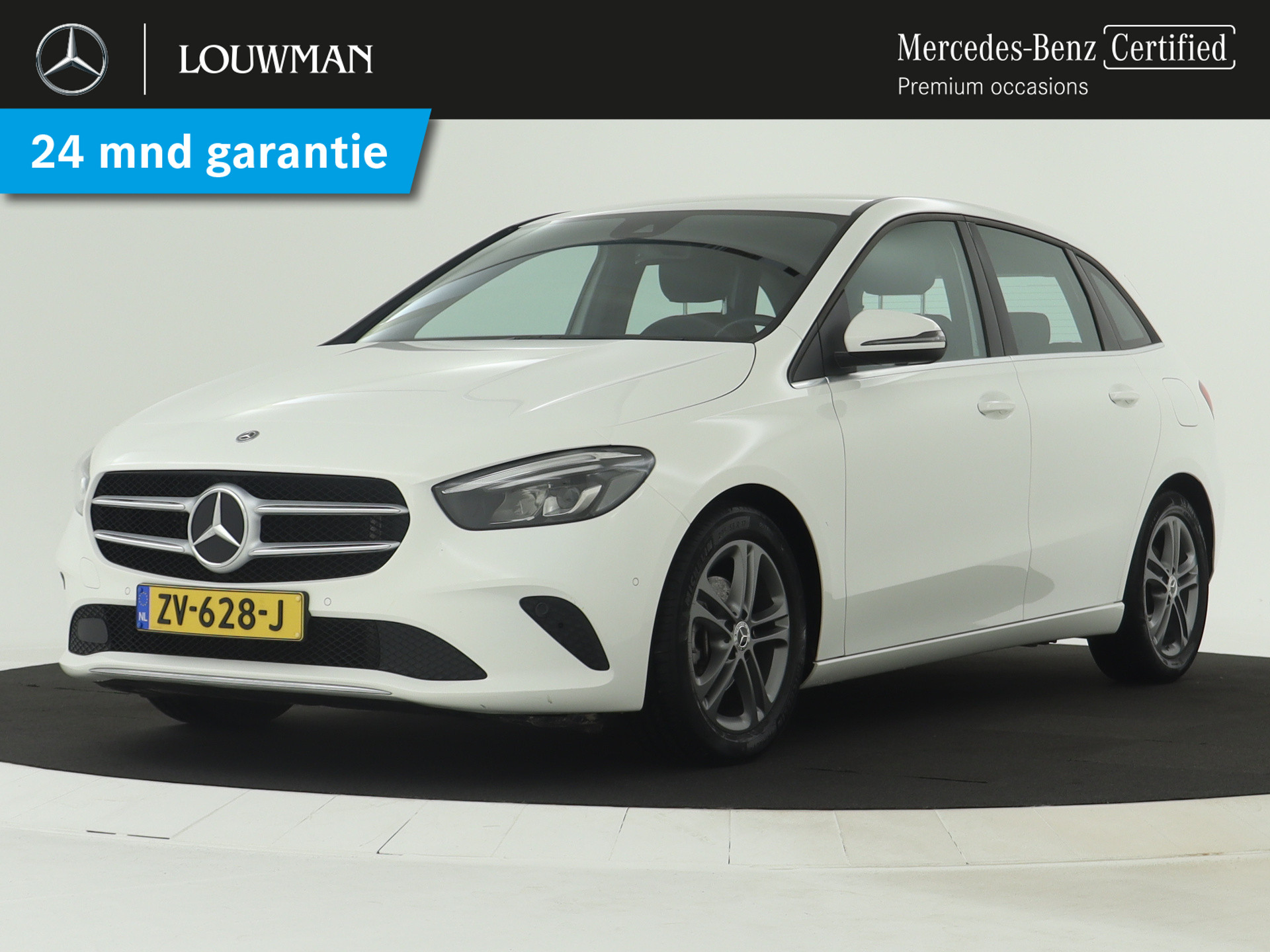 Mercedes-Benz B-Klasse 180 Launch Edition | Trekhaak | Apple Carplay | Parkeerpakket met Camera | LED Verlichting | Inclusief 24 maanden MB Certified garantie voor Europa.