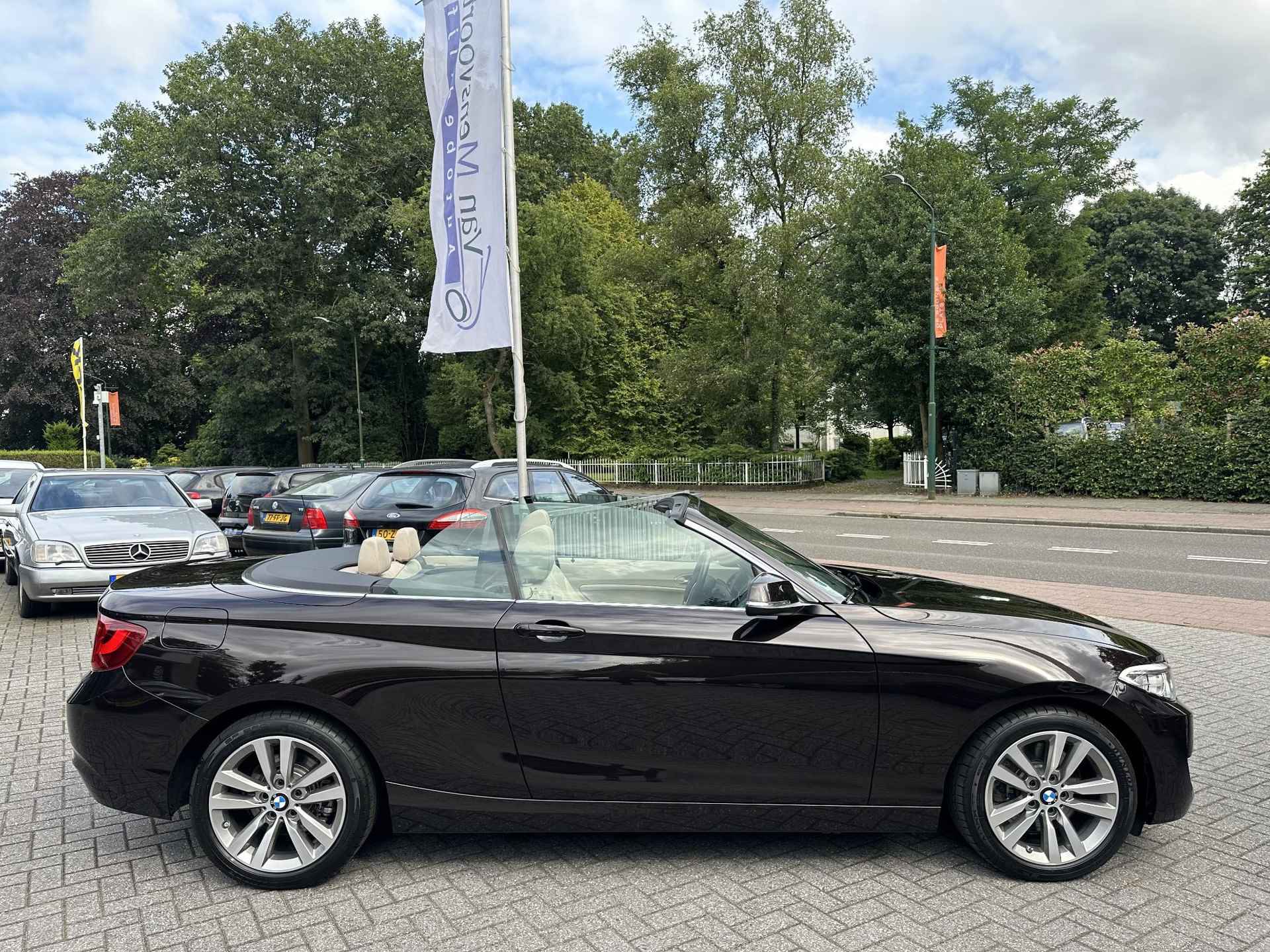 BMW 2-serie Cabrio 230i Automaat 252PK Executive 17dKM!|Navi|Keyless|Leder|Xenon - 6/35