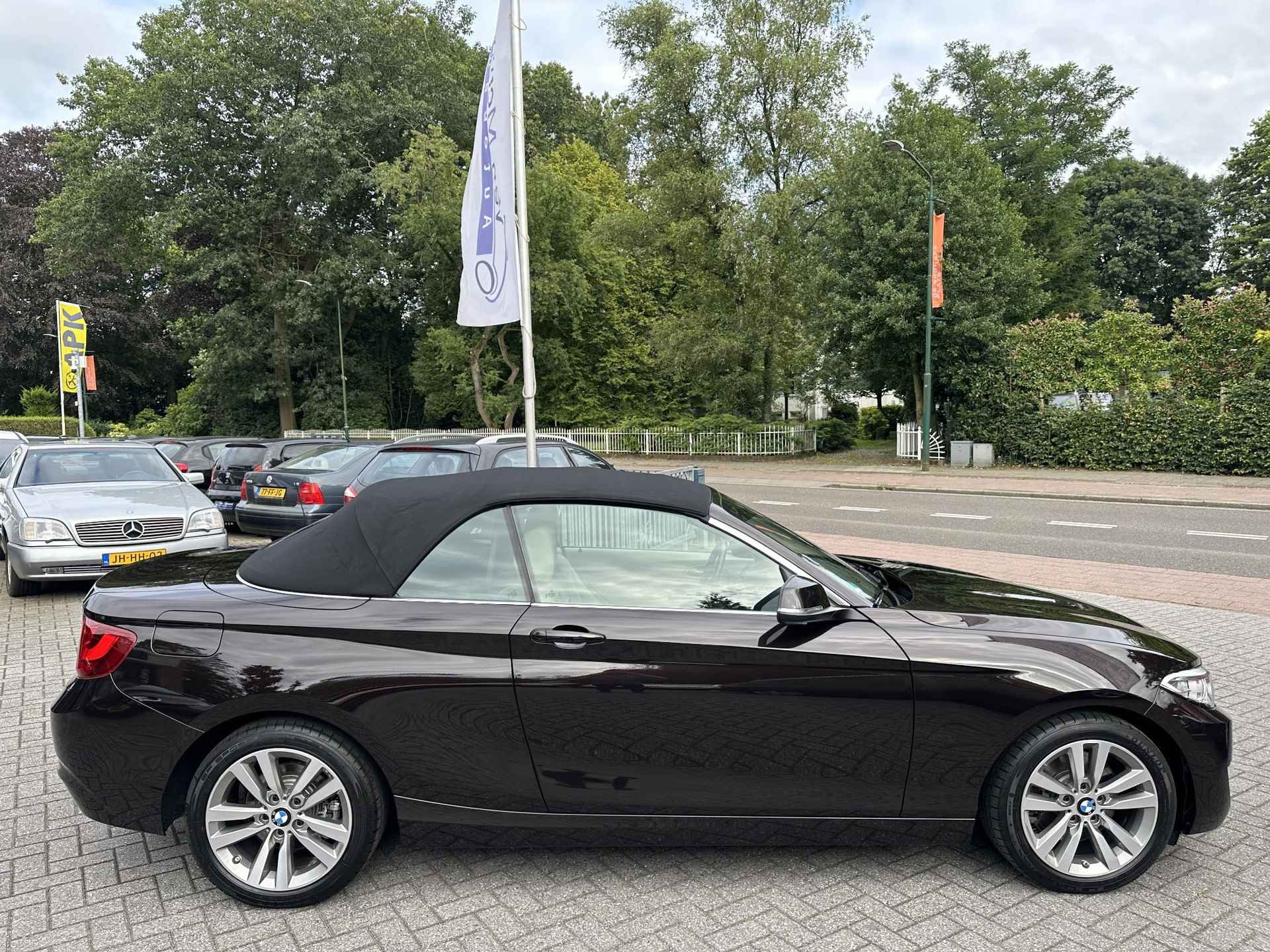 BMW 2-serie Cabrio 230i Automaat 252PK Executive 17dKM!|Navi|Keyless|Leder|Xenon - 29/35