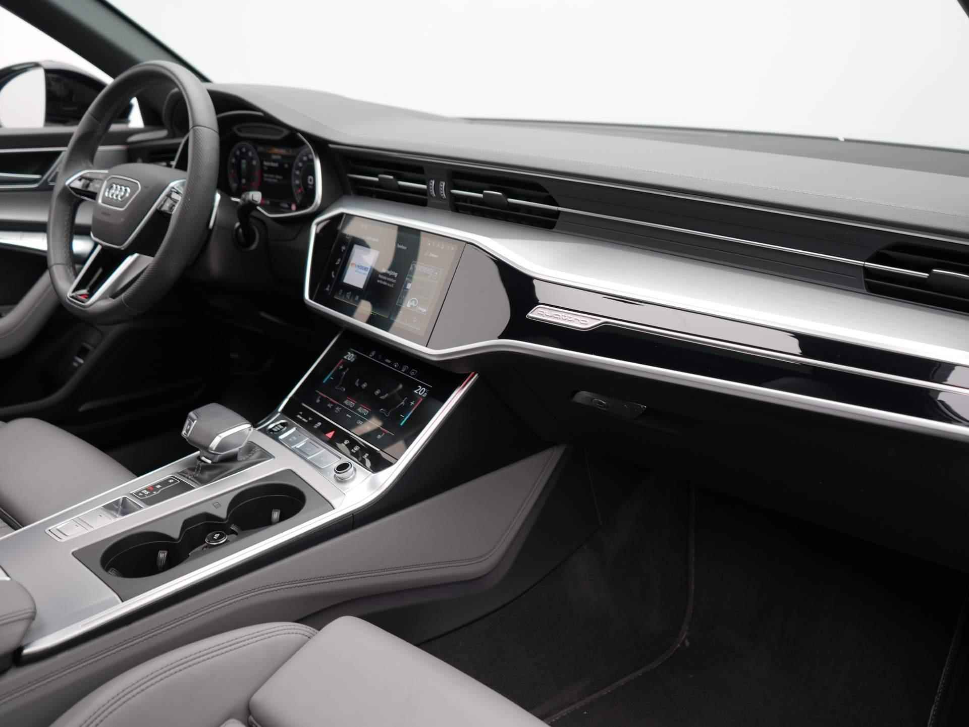 Audi A6 Avant 55 TFSI quattro Design Pro Line Plus Navi | Panoramadak | LED | Trekhaak (Zwenkbaar) | 21" | V6 | Adaptive Cruise - 50/62
