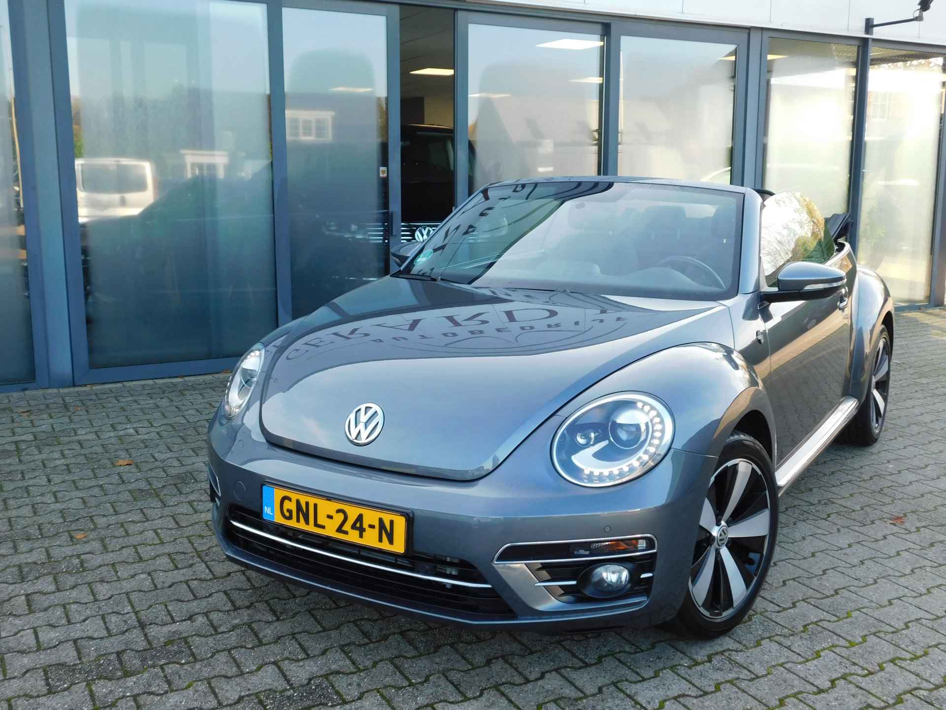 Volkswagen Beetle Cabriolet 1.2 TSI Exclusive Sound uitv. Apple carplay, Xenon, - 3/27