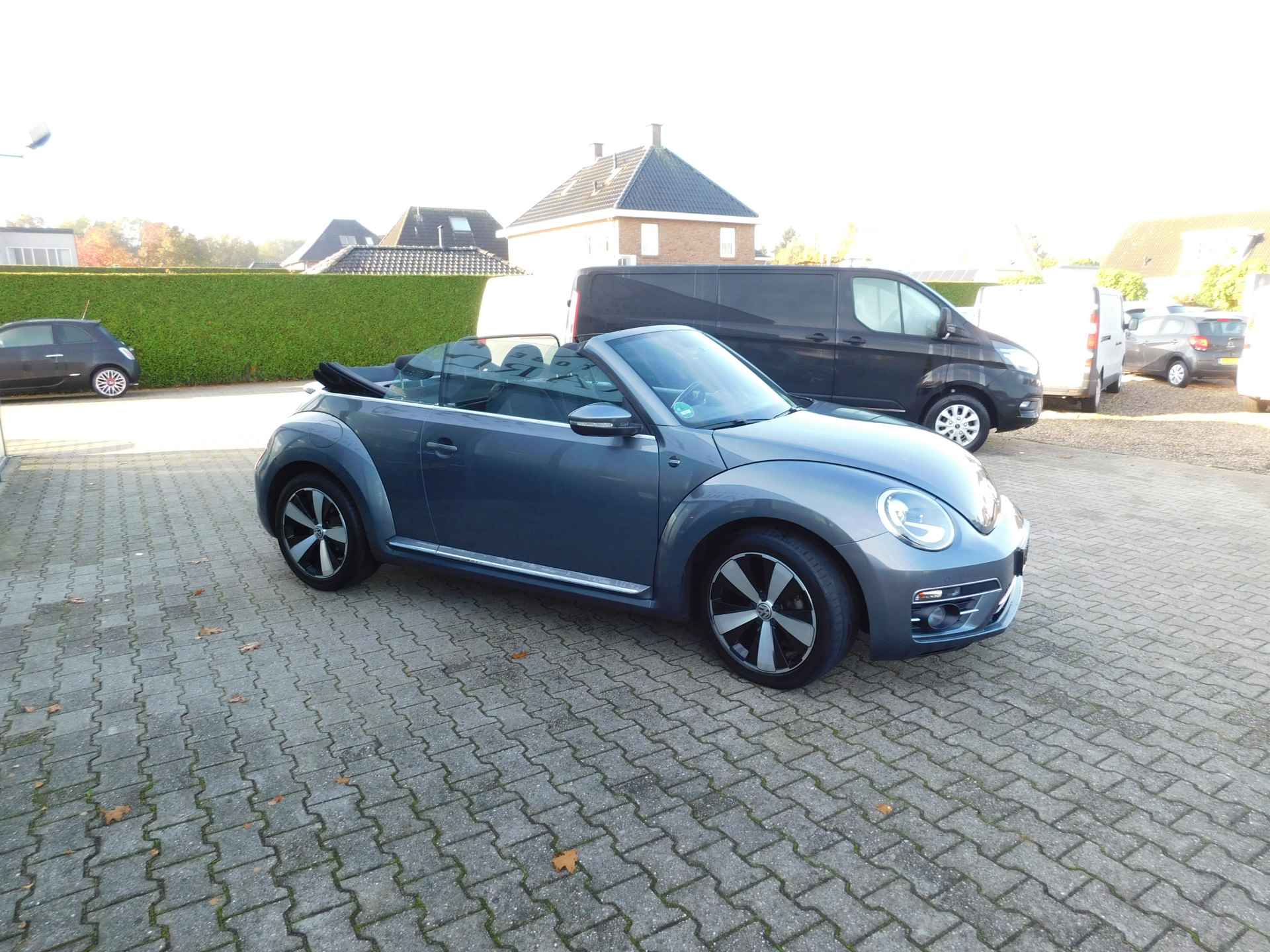 Volkswagen Beetle Cabriolet 1.2 TSI Exclusive Sound uitv. Apple carplay, Xenon, - 6/27