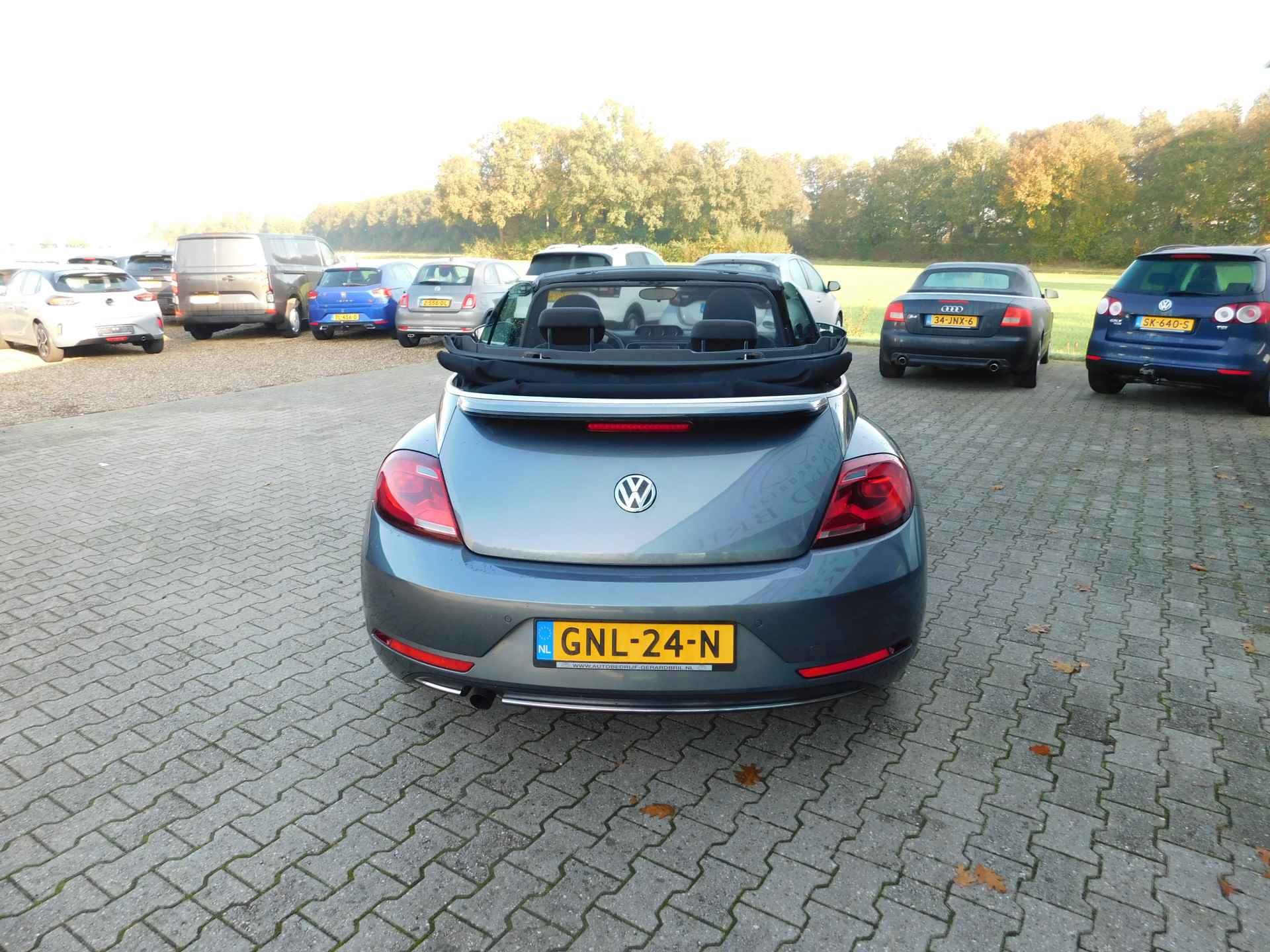 Volkswagen Beetle Cabriolet 1.2 TSI Exclusive Sound uitv. Apple carplay, Xenon, - 8/27