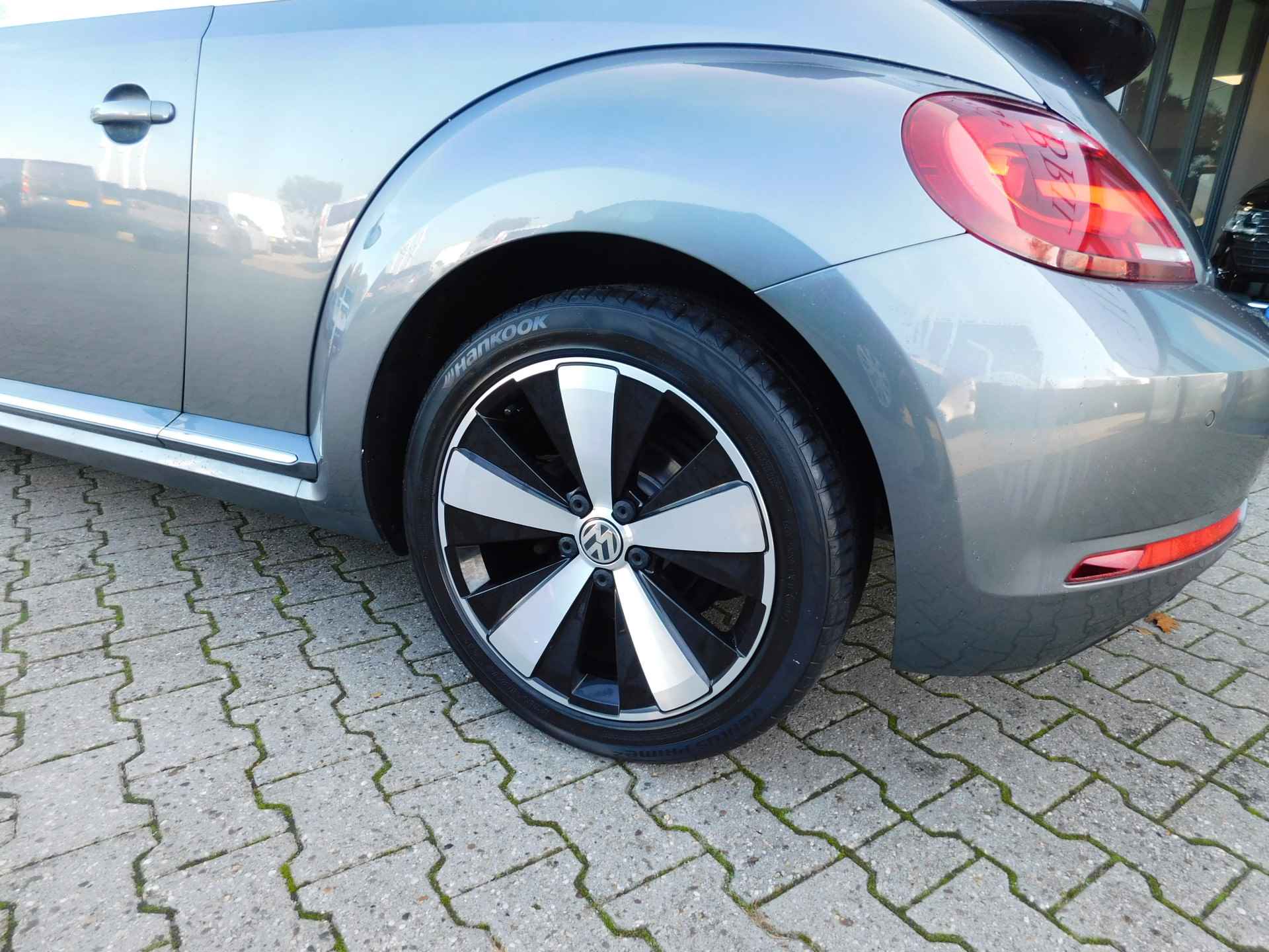 Volkswagen Beetle Cabriolet 1.2 TSI Exclusive Sound uitv. Apple carplay, Xenon, - 10/27