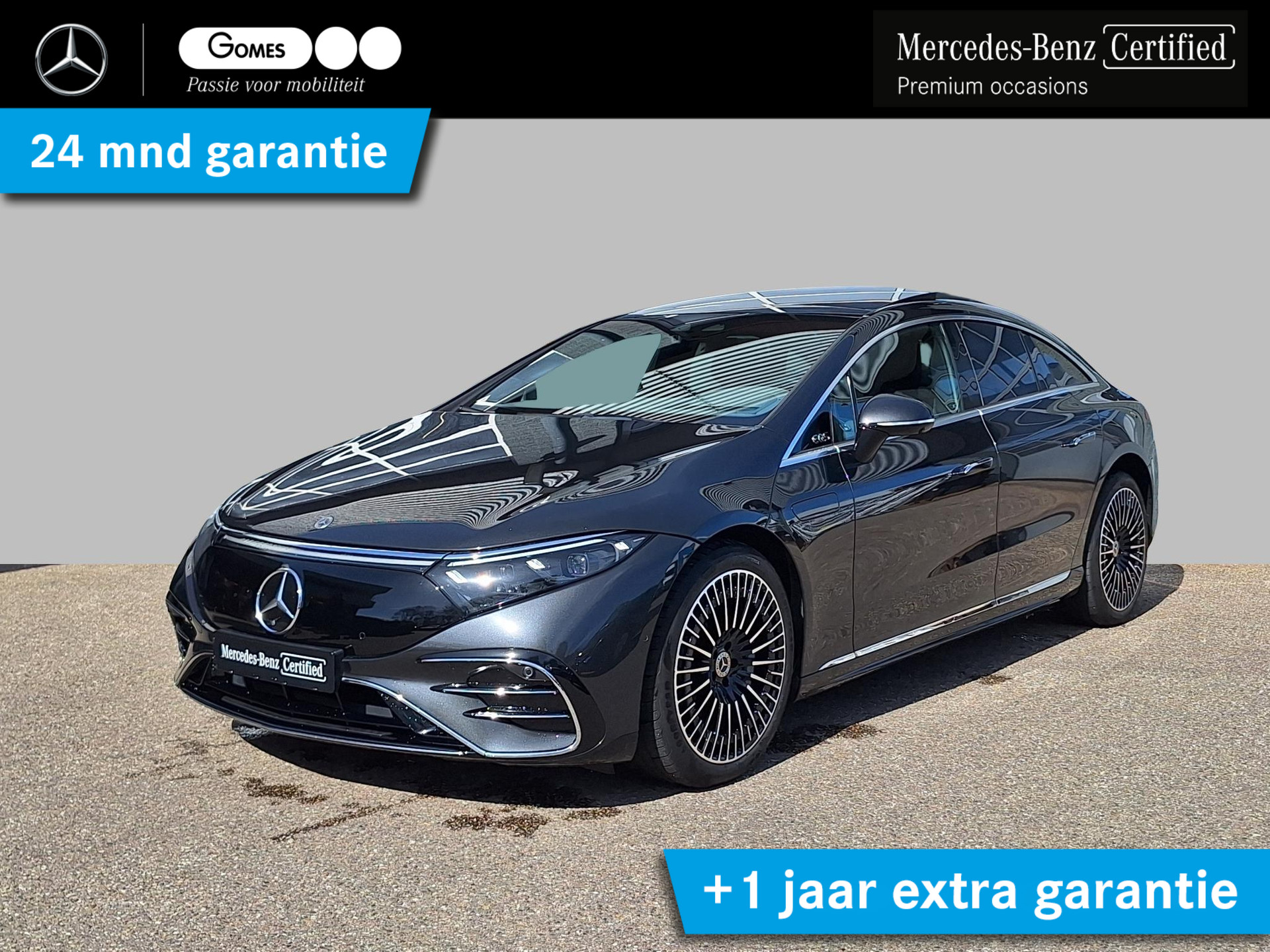 Mercedes-Benz EQS 450+ 108 kWh | Hyperscreen | AMG Line | HUD bij viaBOVAG.nl