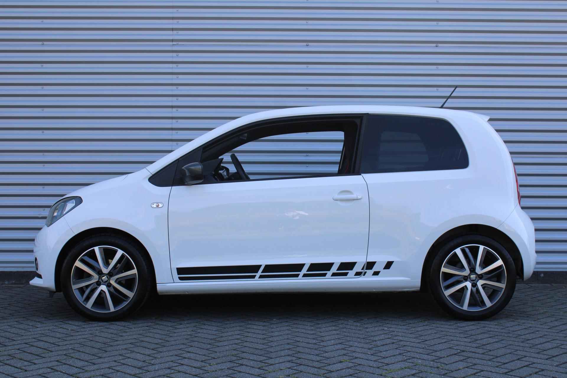 SEAT Mii 1.0 FR Connect | 3-Drs | Cruise | LM Velgen | Airco | Parkeersensoren | Eerste Eigenaar | - 8/24