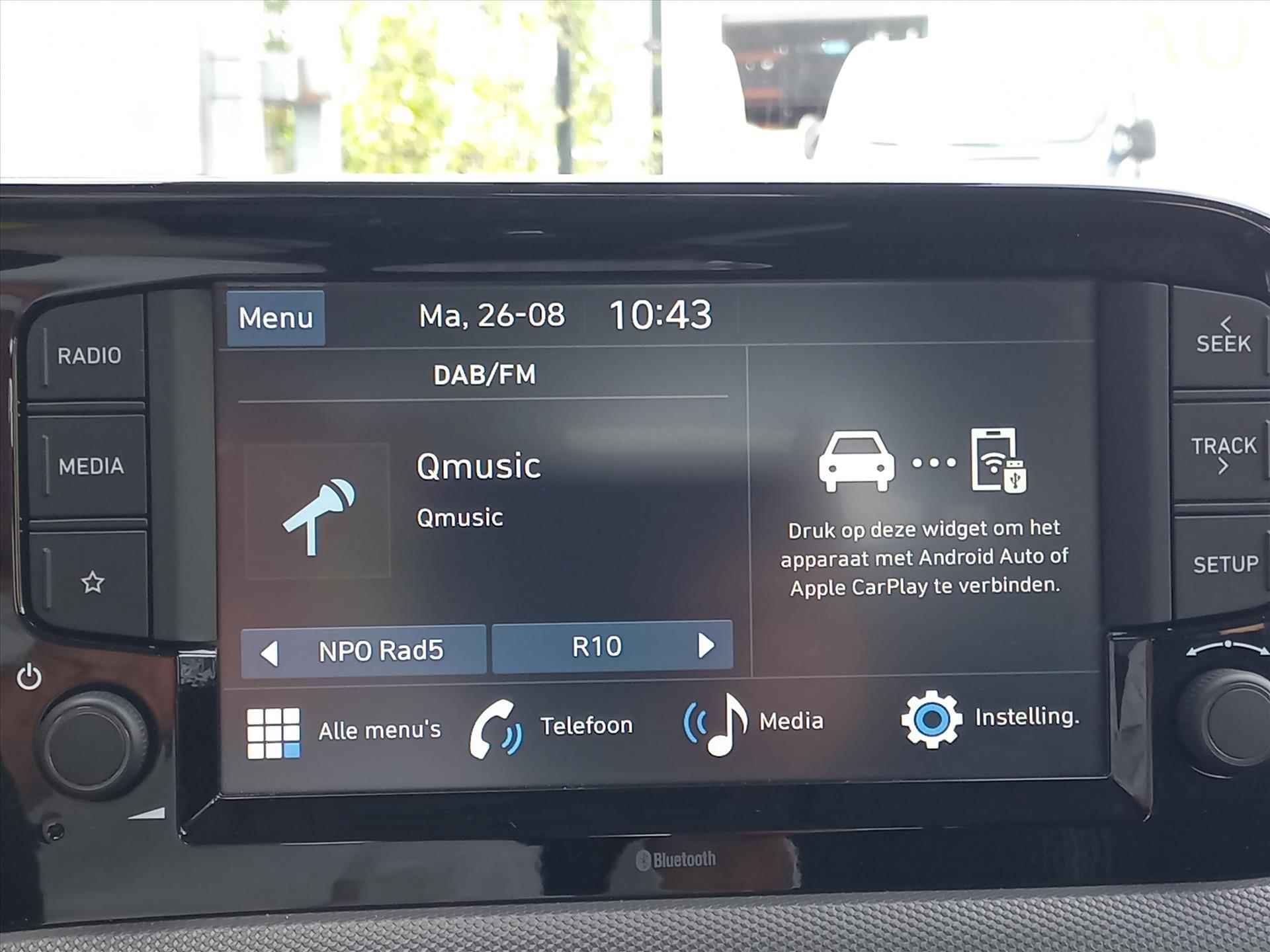 Hyundai I10 1.0i AUTOMAAT Comfort Smart | Airconditioning | Navigatie by App | Cruise control | 5-zitplaatsen - 22/37