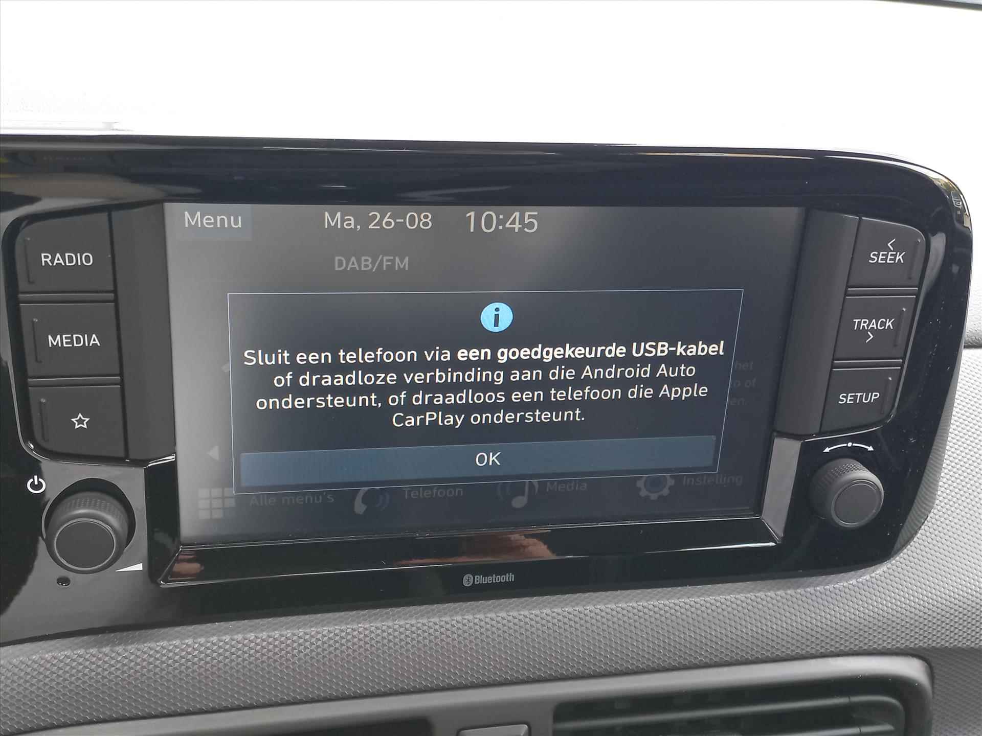 Hyundai I10 1.0i AUTOMAAT Comfort Smart | Airconditioning | Navigatie by App | Cruise control | 5-zitplaatsen - 26/37