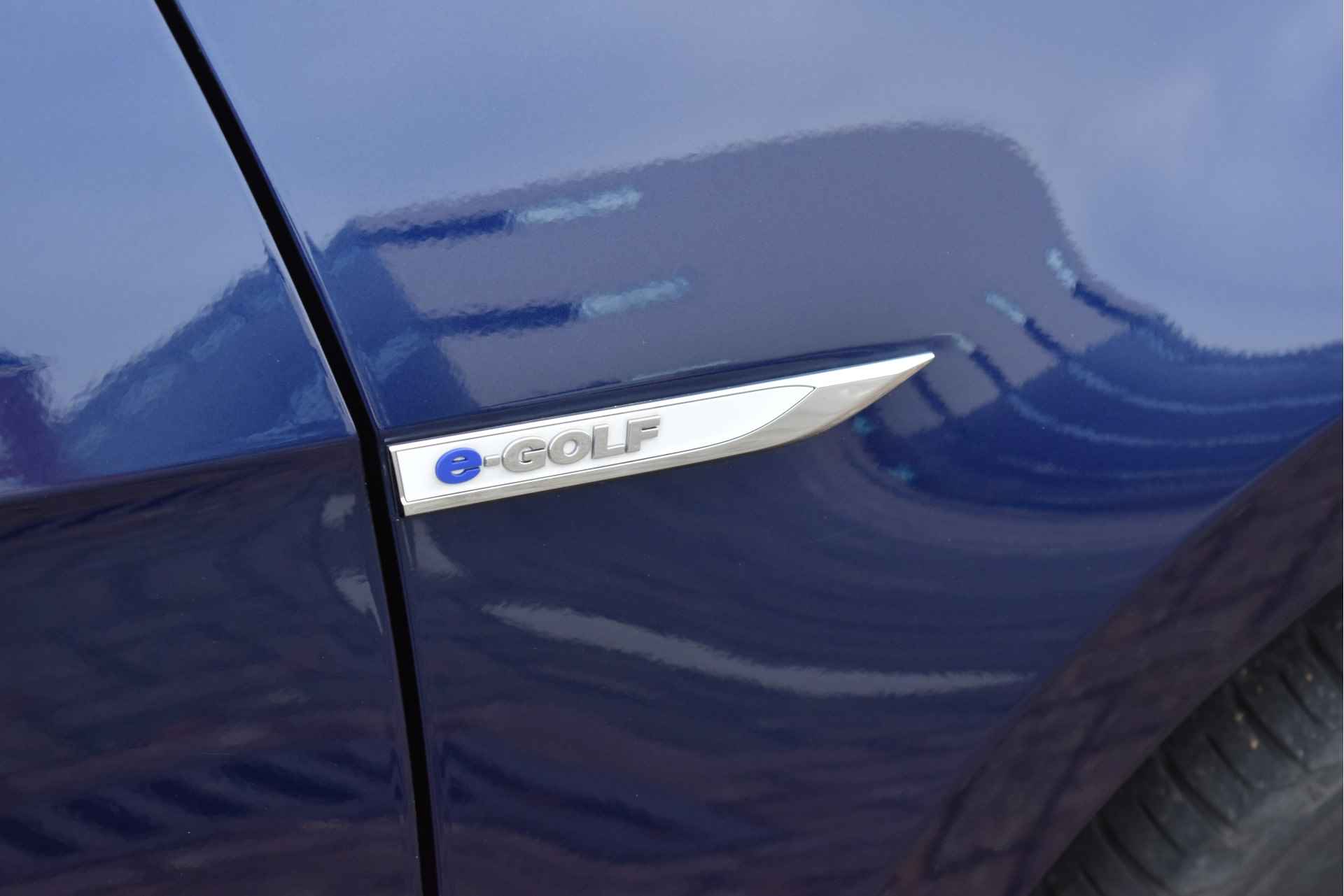 Volkswagen e-Golf E-DITION | NL-Auto | Camera | Nav | Adapt.CC | Climate Contr | Full LED | LM-Velgen - 32/63