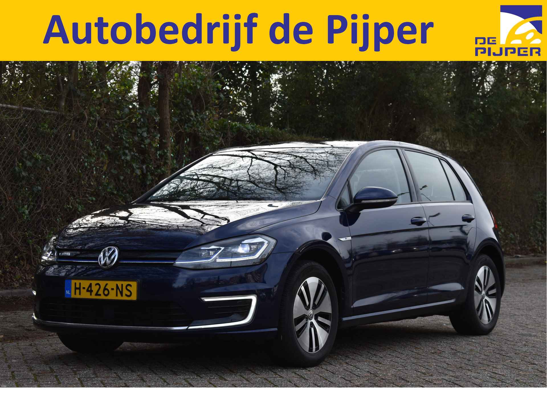 Volkswagen e-Golf E-DITION | NL-Auto | Camera | Nav | Adapt.CC | Climate Contr | Full LED | LM-Velgen - 1/63