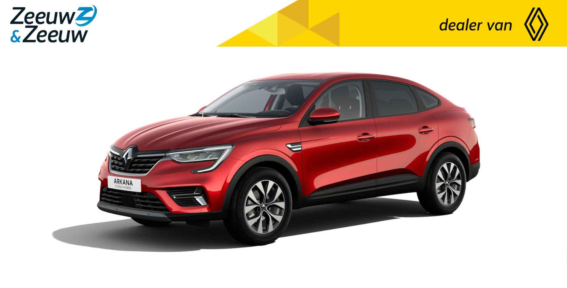 Renault Arkana 1.6 E-Tech hybrid 145 evolution | Nu leverbaar met €2800,- Zeeuw & Zeeuw korting | Speciaal aanbod: Pack Bose & City Premium nu gecombineerd voor €500,- | - 1/13