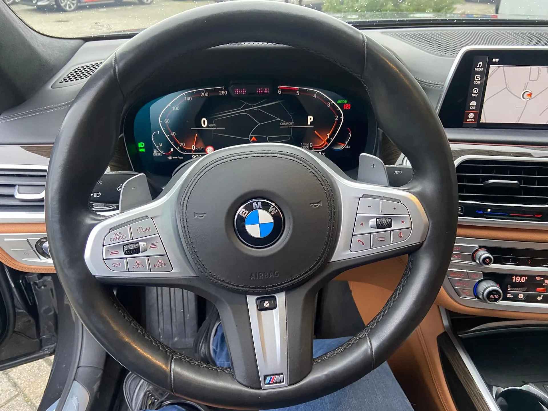BMW 7 Serie 740d xDrive High Executive|Pano|360*Cam|NL-Auto - 14/28
