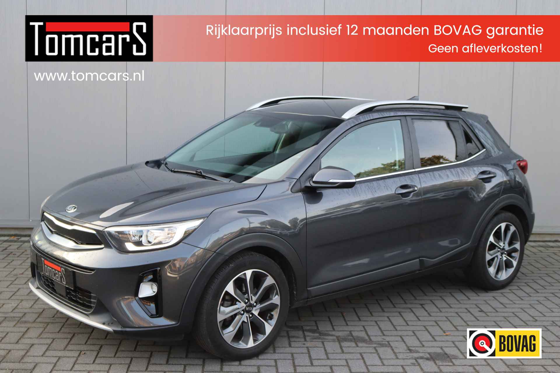 Kia Stonic 1.0 T-GDi 120PK Automaat DynamicPlusLine Leder/Carplay-android/Trekhaak/Camera - 1/33