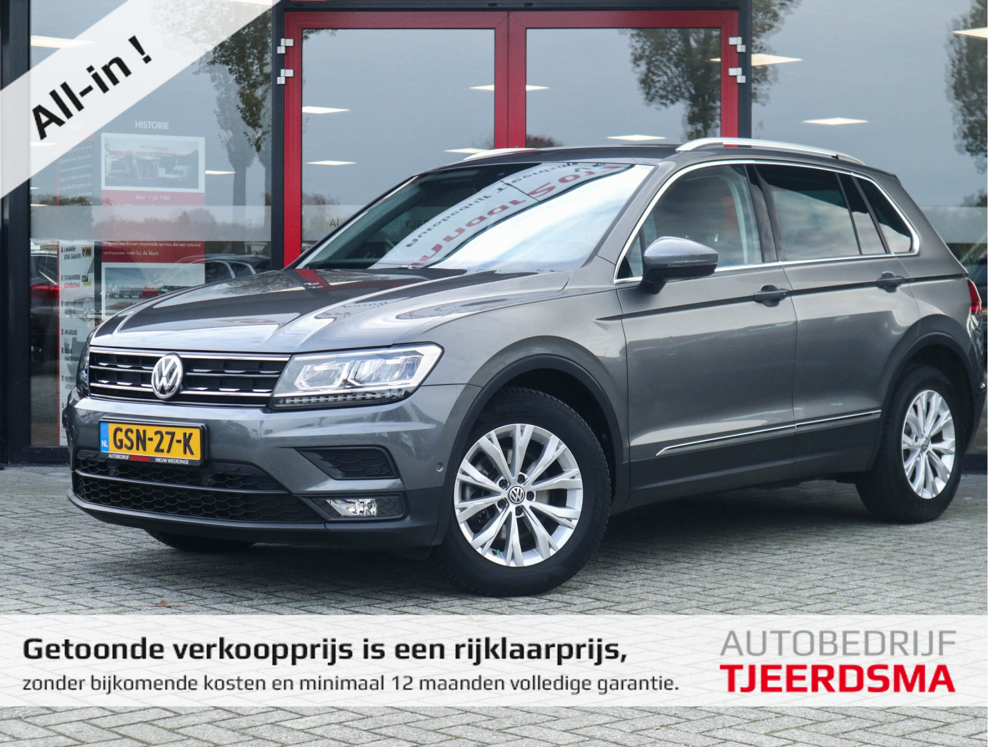 Volkswagen Tiguan 1.5 TSI ACT Comfortline Navi/Clima/Adapt.Cruise/LED/Camera/2019/55DKM!