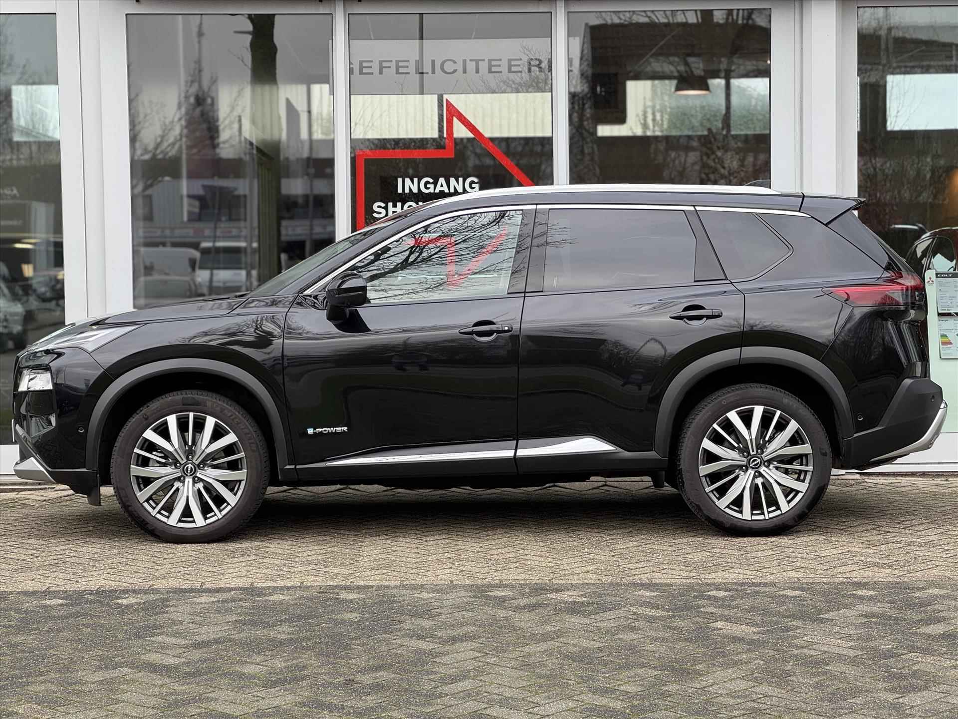 NISSAN X-Trail E-Force 4WD Tekna | 1.800 trekgewicht | Panoramadak | 20 inch | Leder | App Connect - 3/37