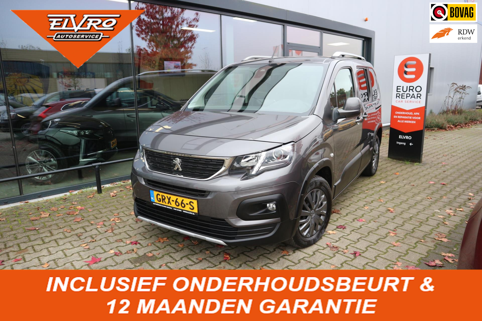 Peugeot RIFTER 1.2 Puretech Active NAVI PDC CRUISE LED RIJKLAARPRIJS!!