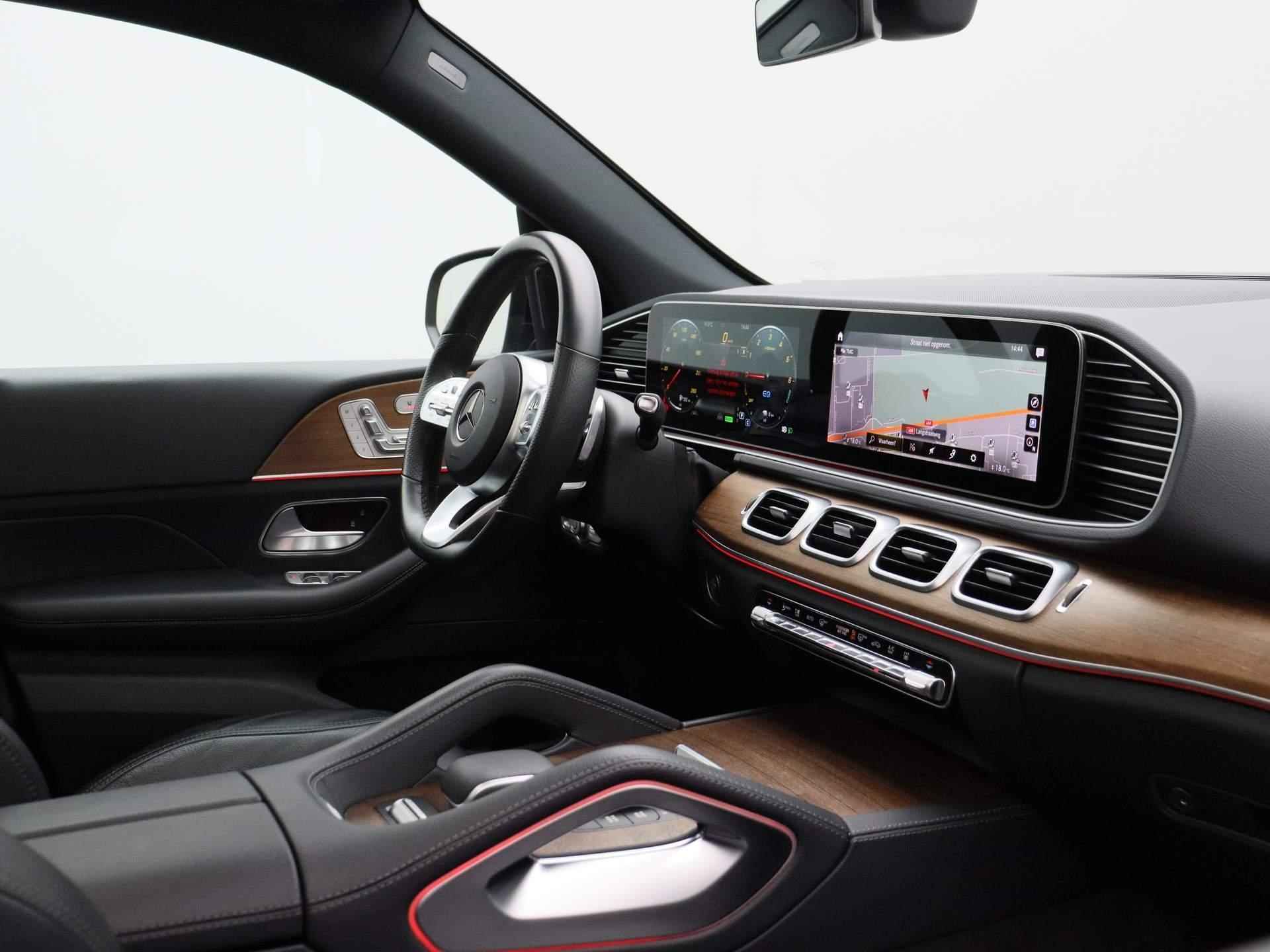 Mercedes-Benz GLE-klasse 350 de 4MATIC Premium Plus | Leder | Panorama dak | Burmester Audio | Sfeerverlichting | 360 Camera | Stoelverwarming | Led-Koplampen Multibeam | Dodehoekdetectie | Trekhaak Elektrisch | - 37/48