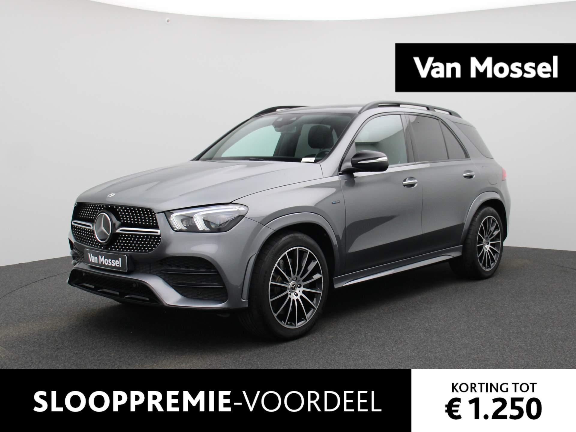 Mercedes-Benz GLE-klasse 350 de 4MATIC Premium Plus | Leder | Panorama dak | Burmester Audio | Sfeerverlichting | 360 Camera | Stoelverwarming | Led-Koplampen Multibeam | Dodehoekdetectie | Trekhaak Elektrisch |