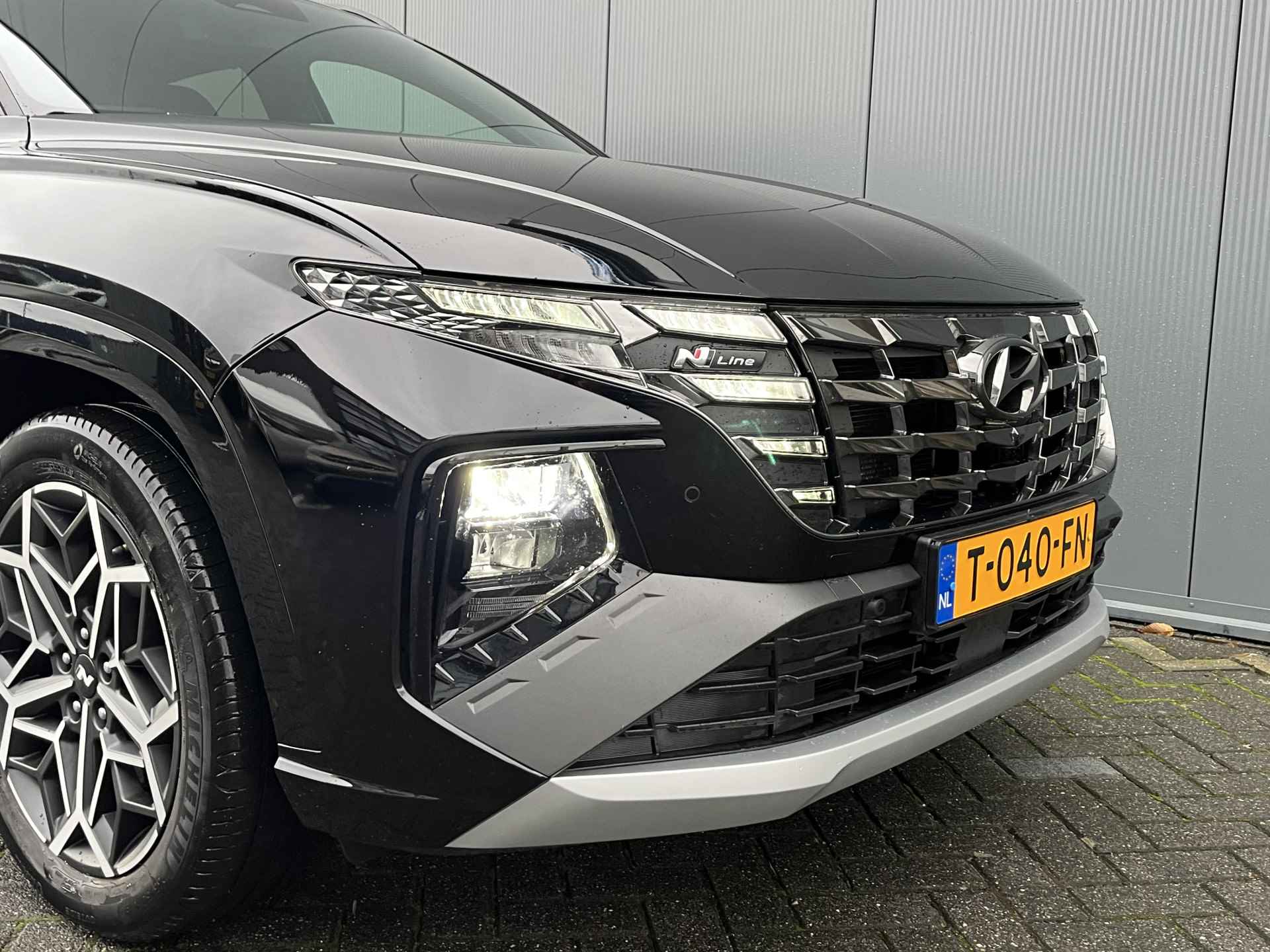 Hyundai Tucson 1.6 T-GDI HEV 230pk N-Line Automaat | Carplay | Climate | Keyless | Trekhaak | Navigatie | Elek. Klep | LED verlichting | 360 Ca - 6/42